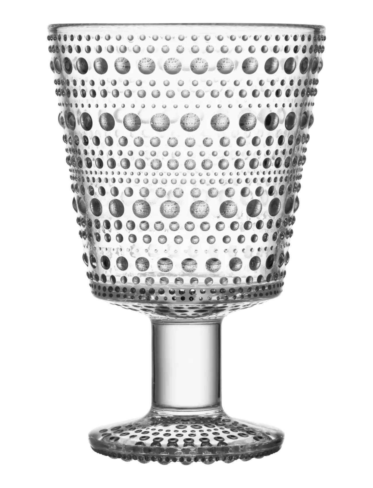 Iittala - KASTEHELMI GLAS PÅ FOD 30CL 2STK - drikkeglas - clear - 1