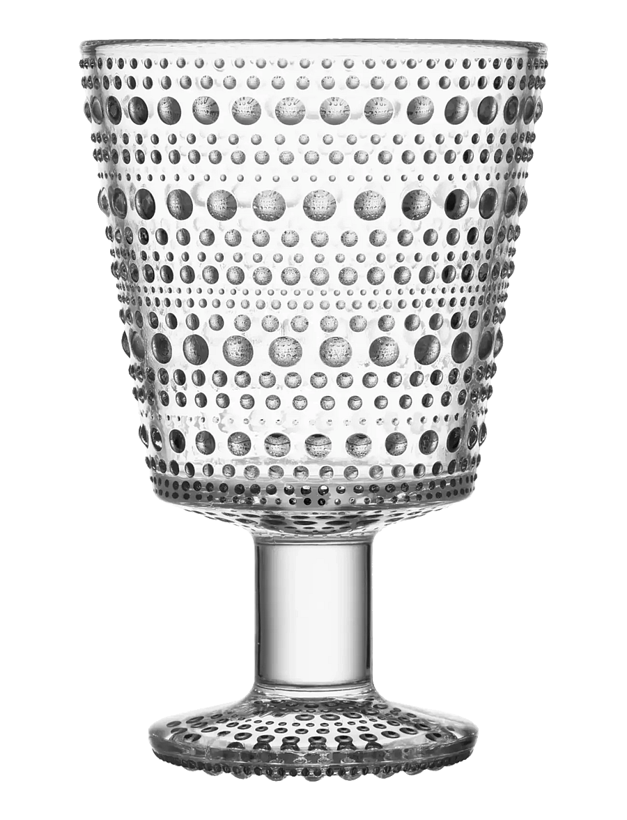 Iittala - Kastehelmi univ. glass 26cl 2pcs - joogiklaasid - clear - 1