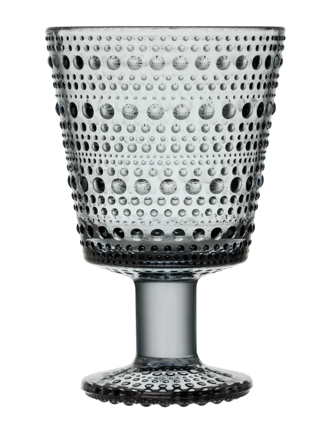 Iittala Kastehelmi univ. glass 26cl grey 2pc - Gifts - GREY / grey