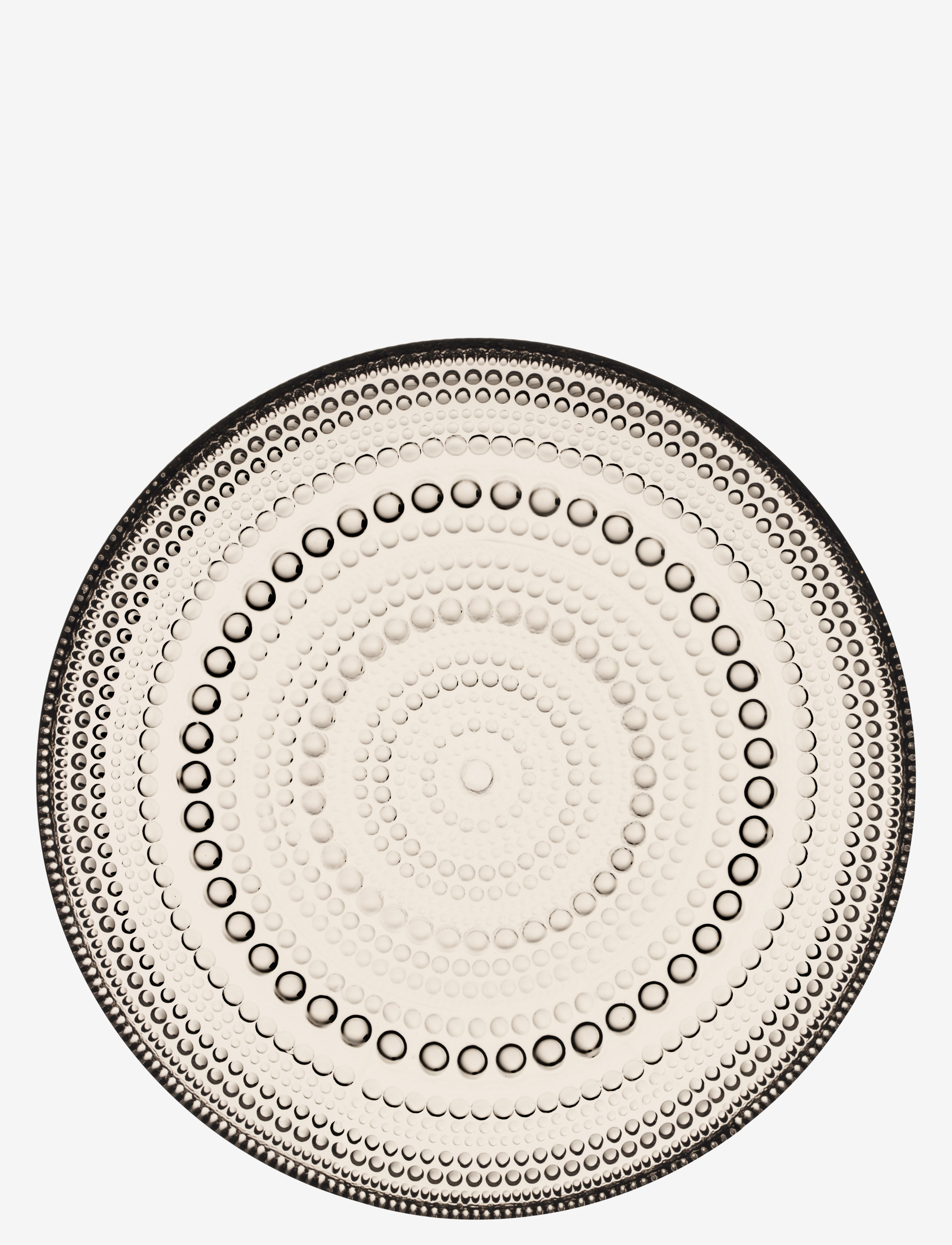 Iittala Kastehelmi 17Cm Tallerken, Ø 17 cm, Plates, Beige - Dinner Homeware