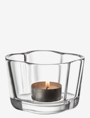 Aalto tealight candleholder 60mm - CLEAR