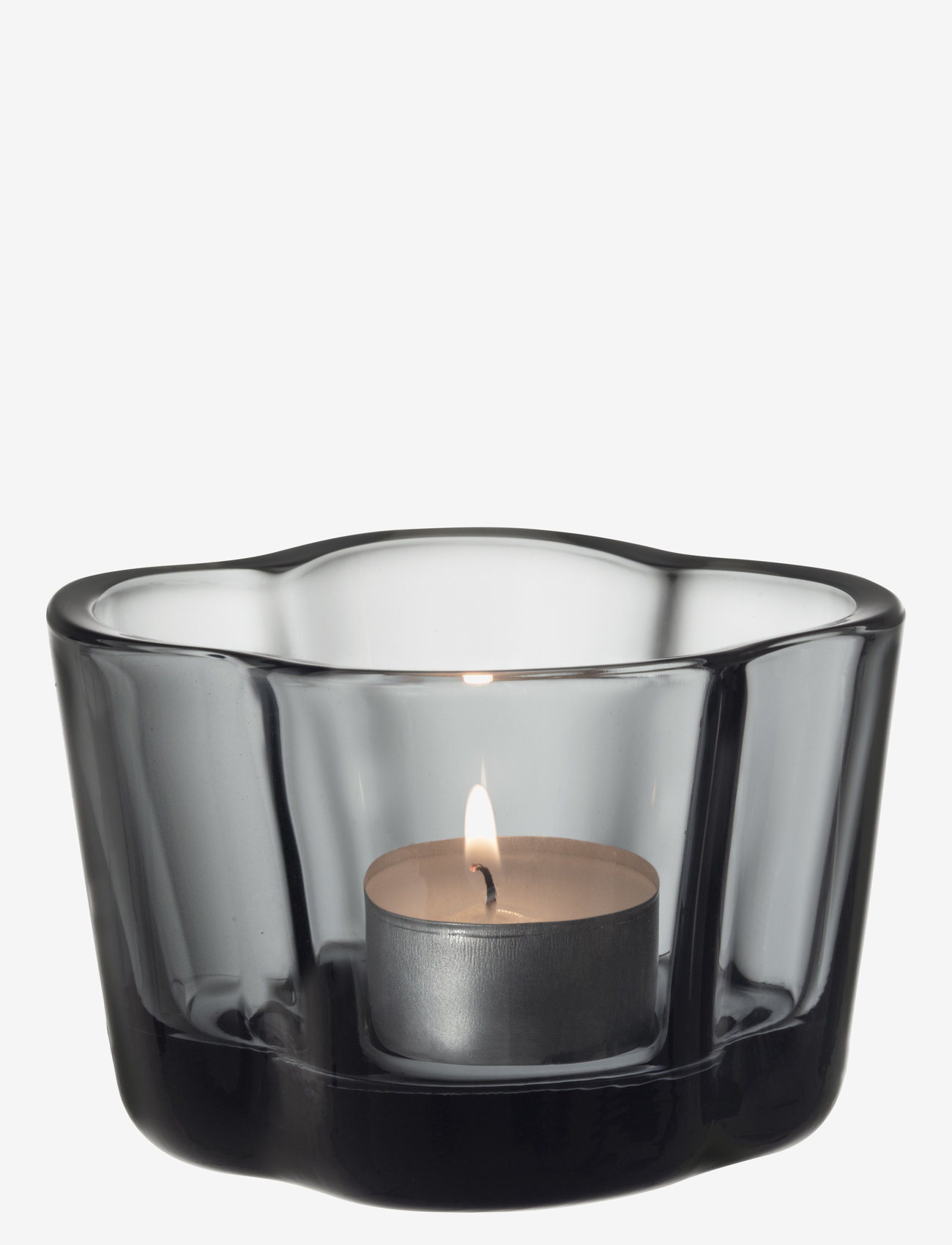 Iittala - Aalto tealight candleholder 60mm - køb efter pris - grey - 0