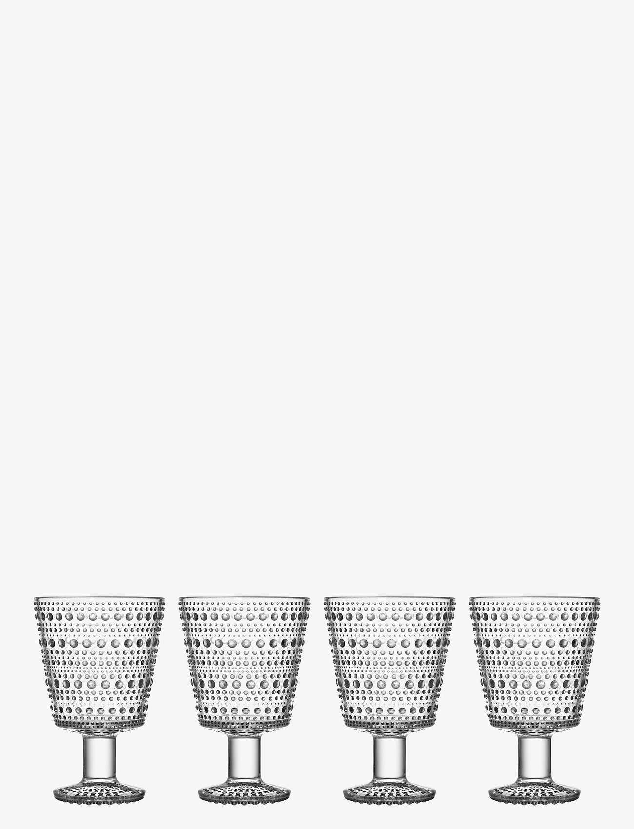 Iittala Kastehelmi Univers. Glass 26Cl Clear 4Pc - Brown - 26 CL