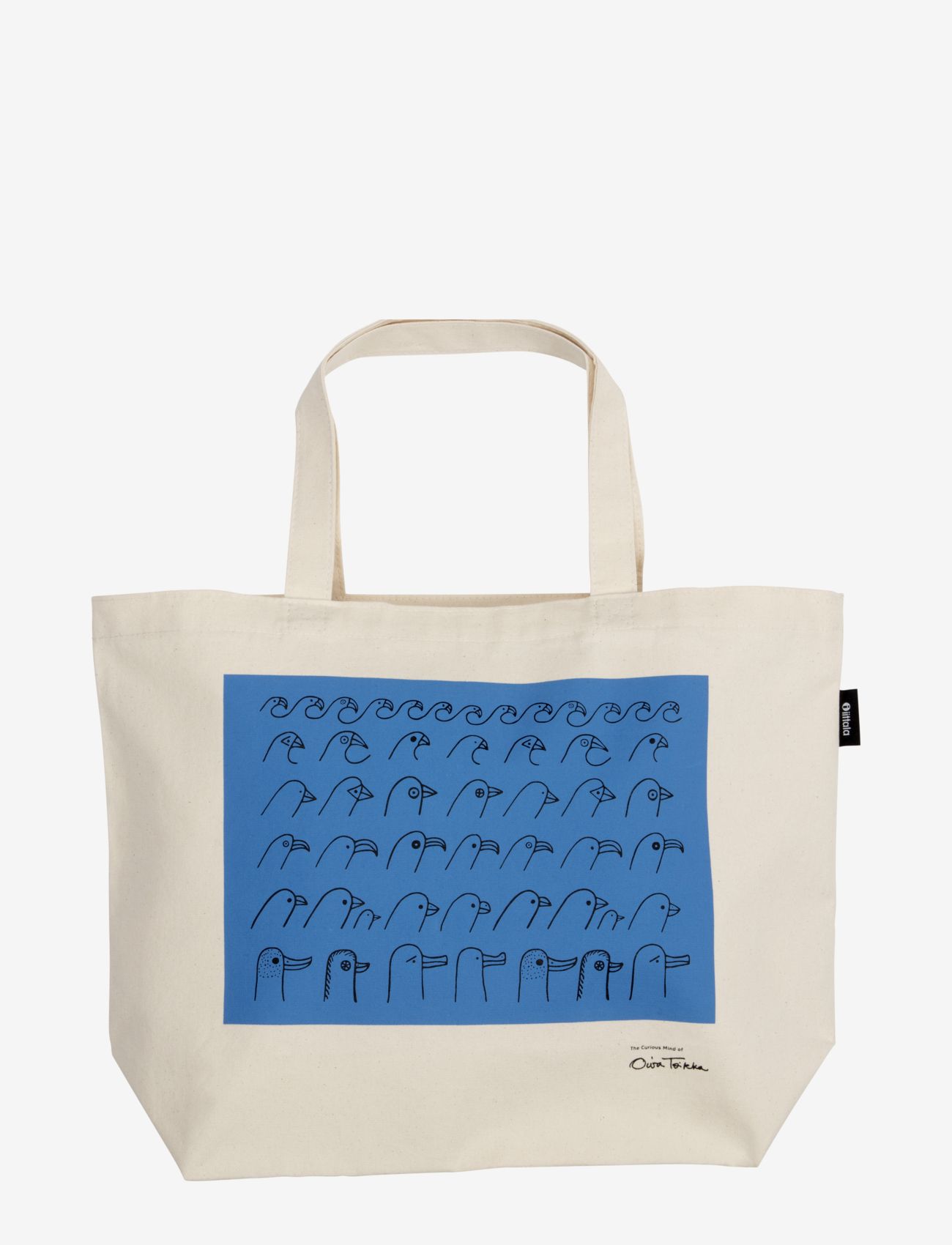 Iittala - OTC canvas bag 50x38cm Birdhouse - alhaisimmat hinnat - blue - 0