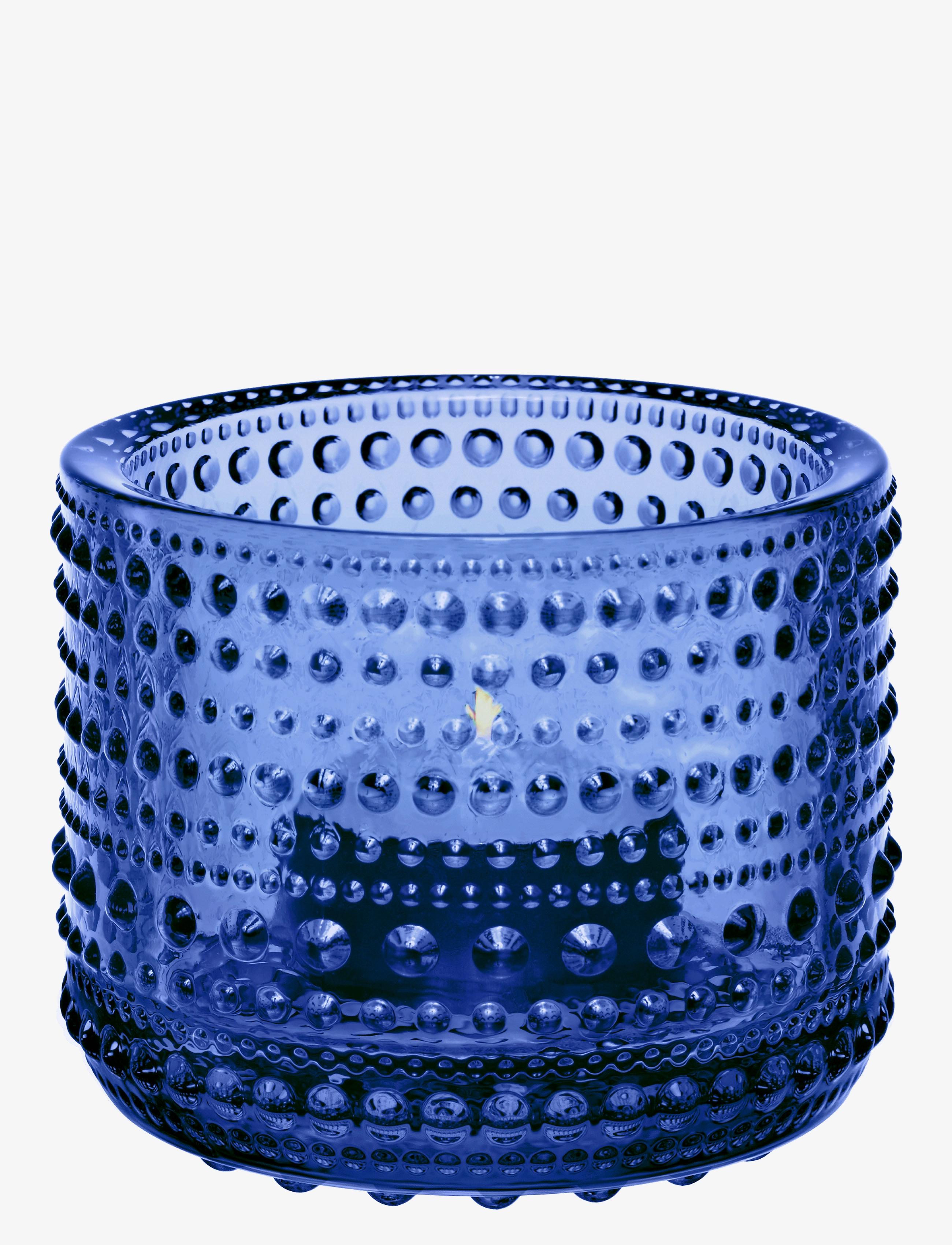Iittala - Kastehelmi teal.candholder 64mm - ultramarinblue - 0