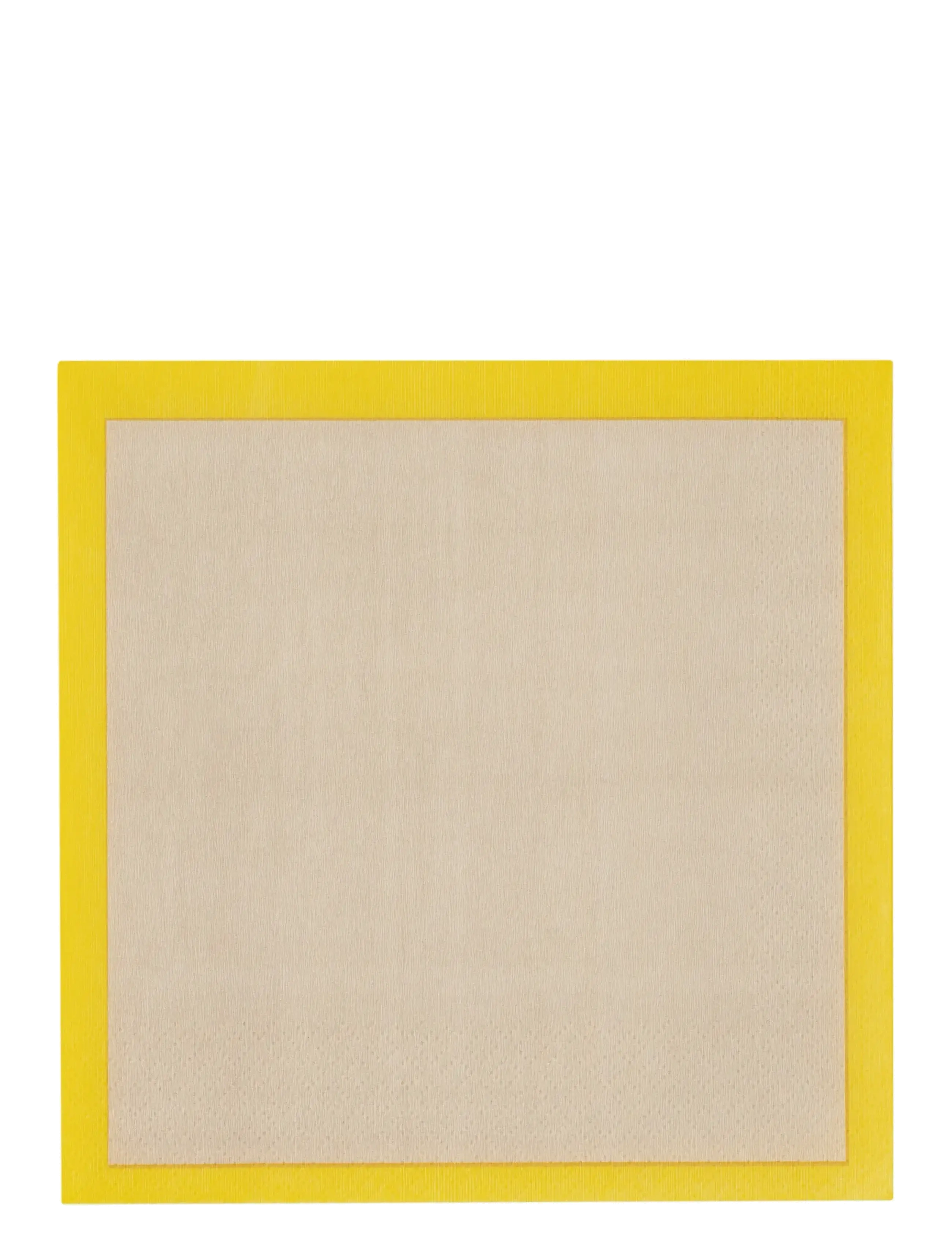 Play paper napkin - BEIGE-YELLOW