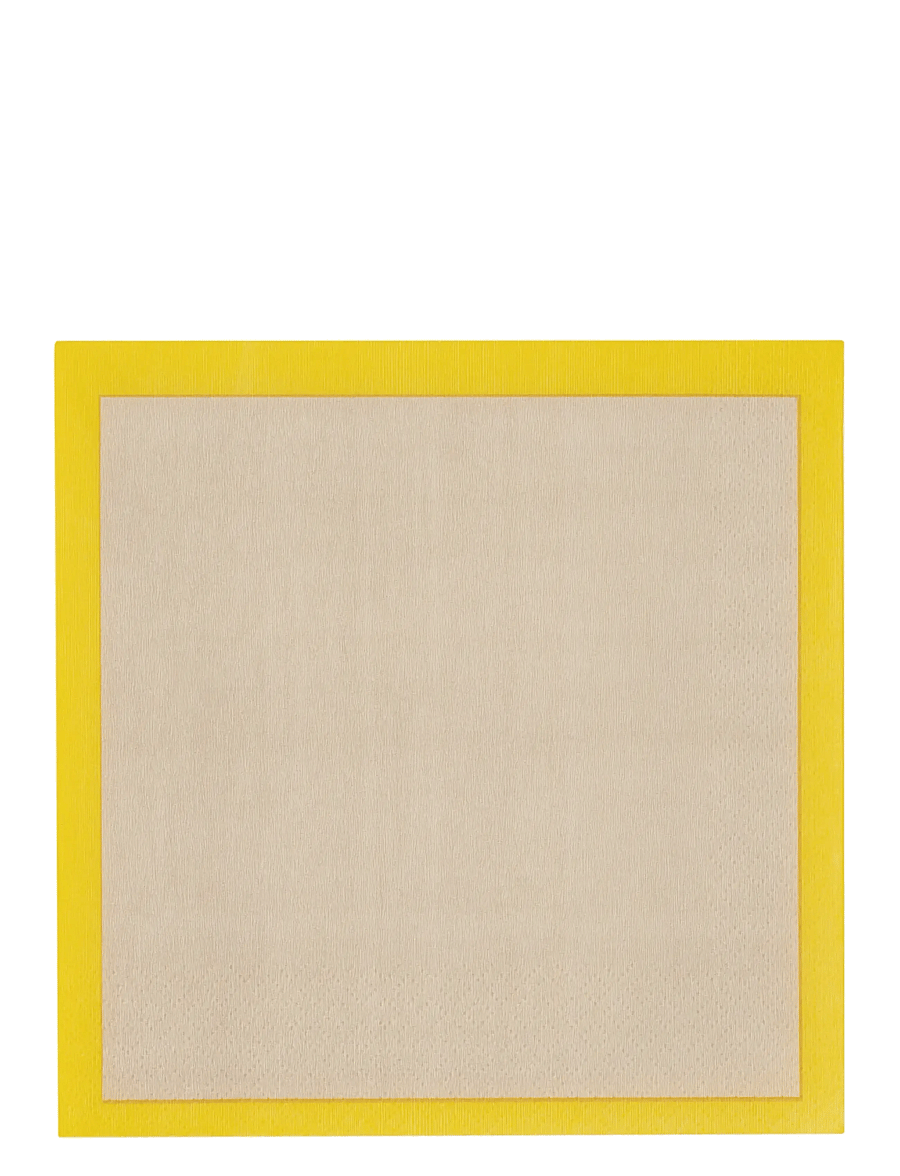 Iittala - Play paper napkin - serviettes en papier - beige-yellow - 0