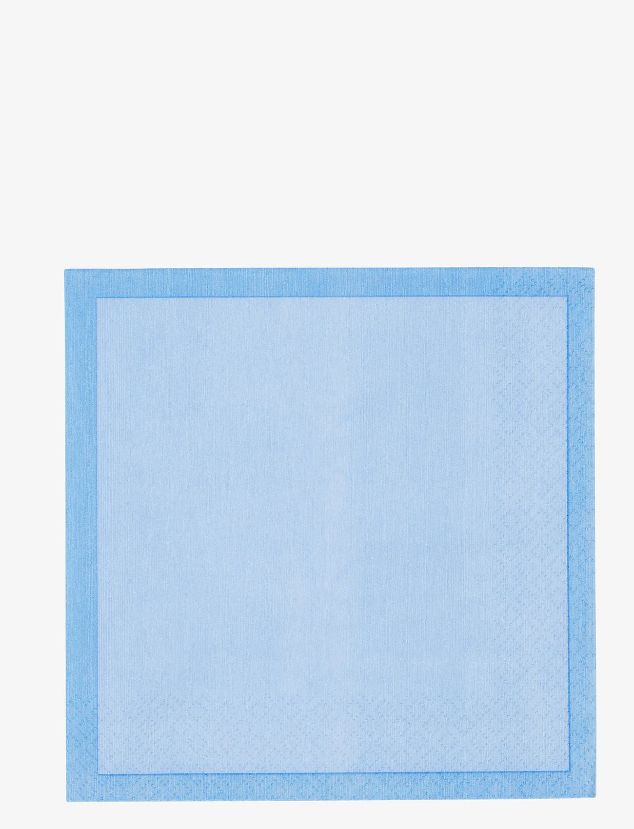 Iittala - Iittala pap.napkin 33cm ice blue-blue - papierservietten - blue - 0