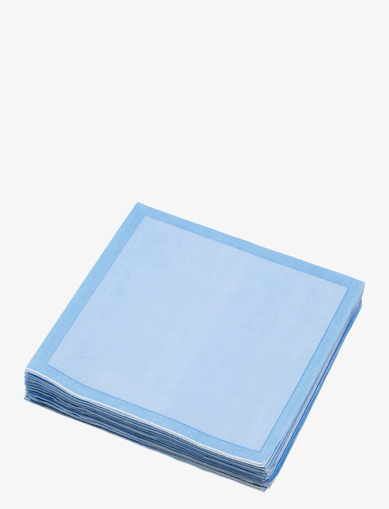 Iittala - Iittala pap.napkin 33cm ice blue-blue - papierservietten - blue - 1