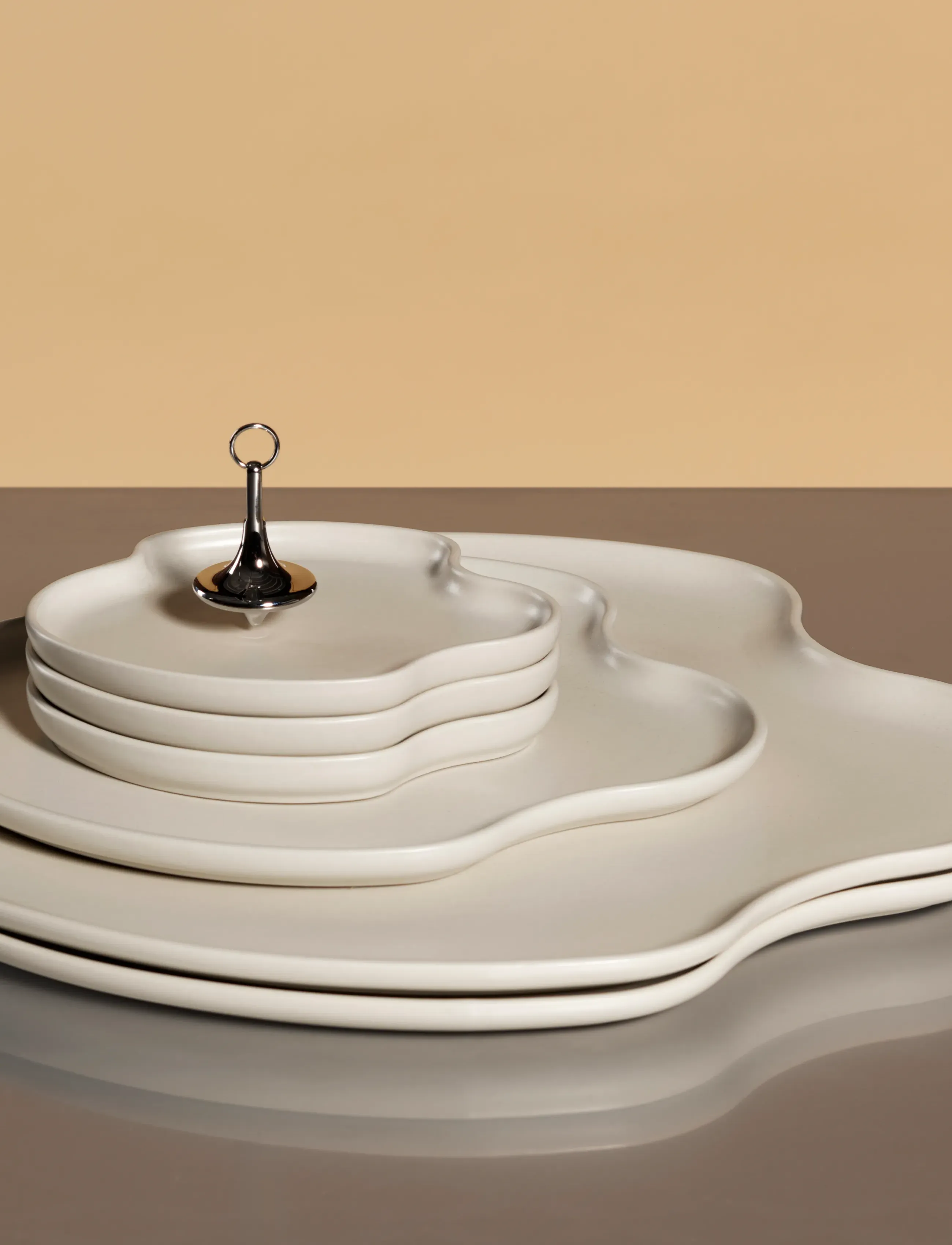 Iittala Aalto Platter 15Cm Sand, 15 cm, Serving Dishes, Beige - Platters, Homeware