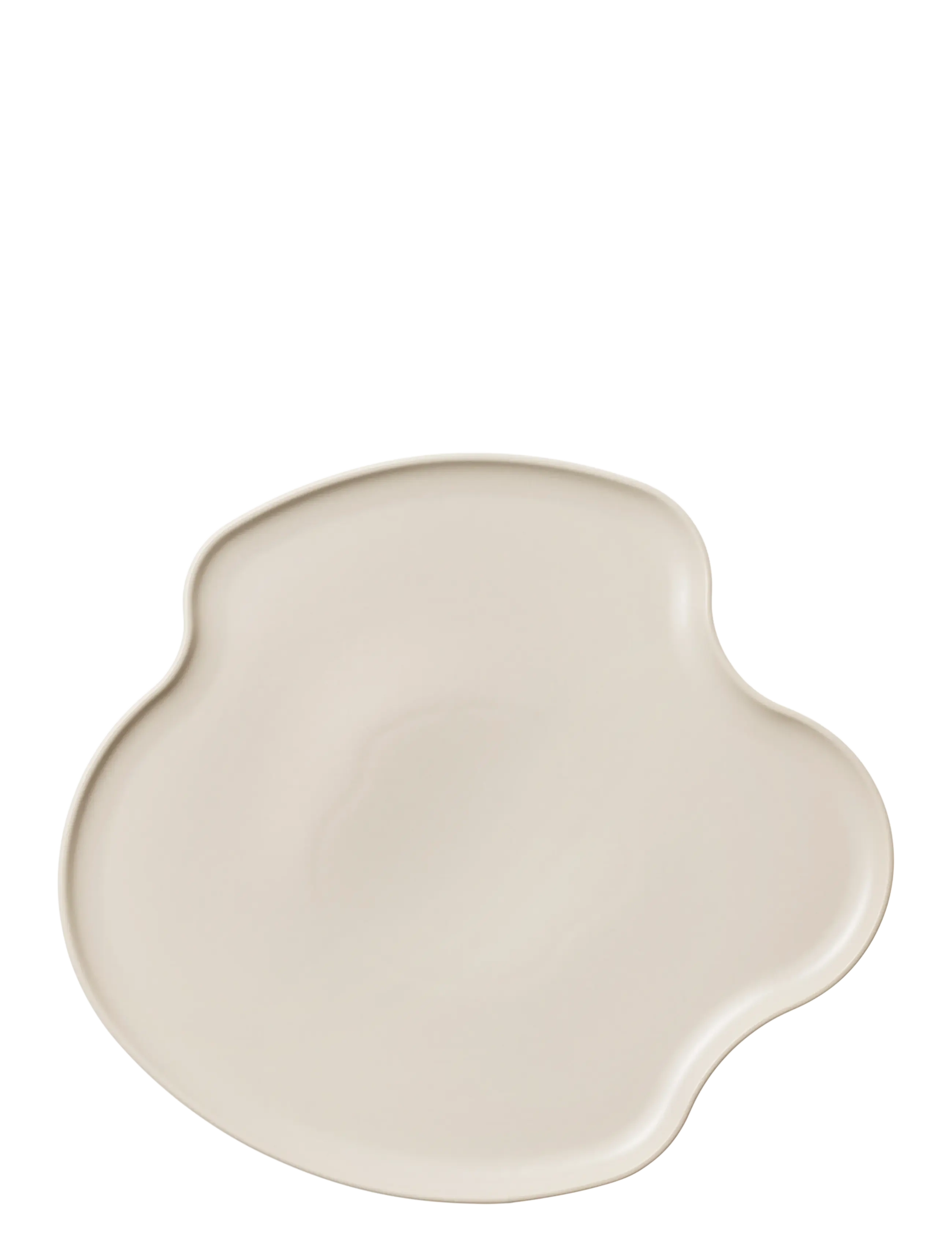 Iittala Aalto Platter 35Cm Sand, Serveringsfad, Beige, Str: 35 CM