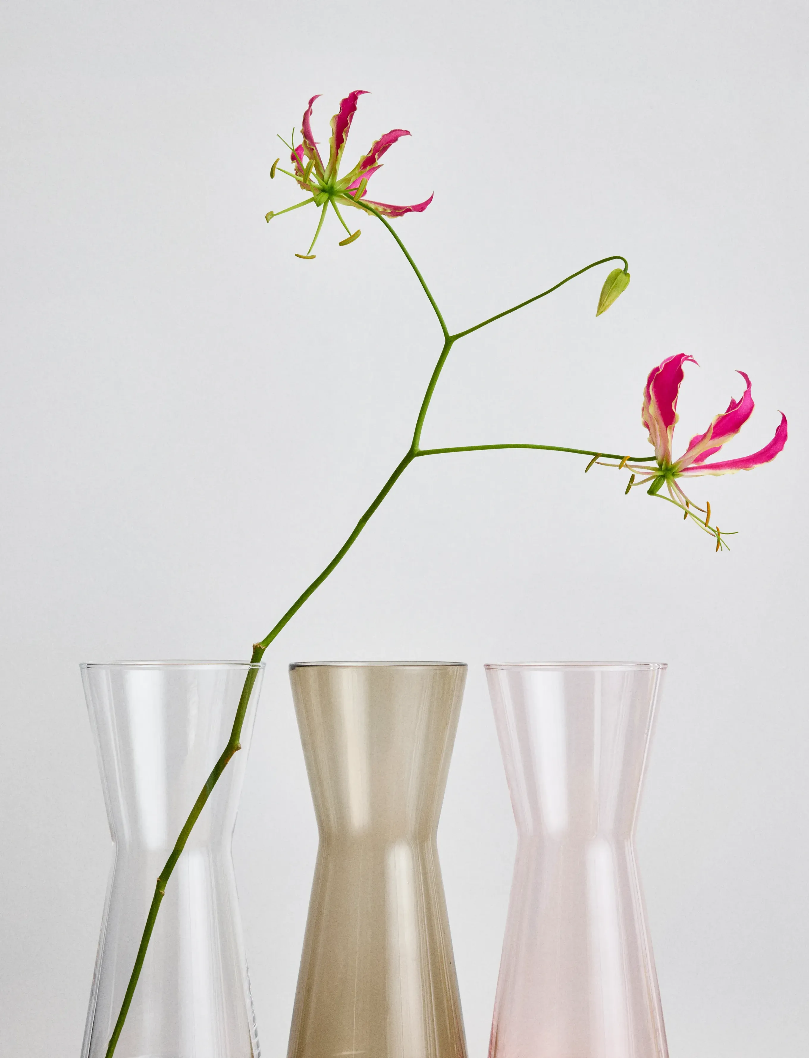 Iittala Kartio Vase 220Mm Linen, 220 MM, Vases, Beige - Other Homeware