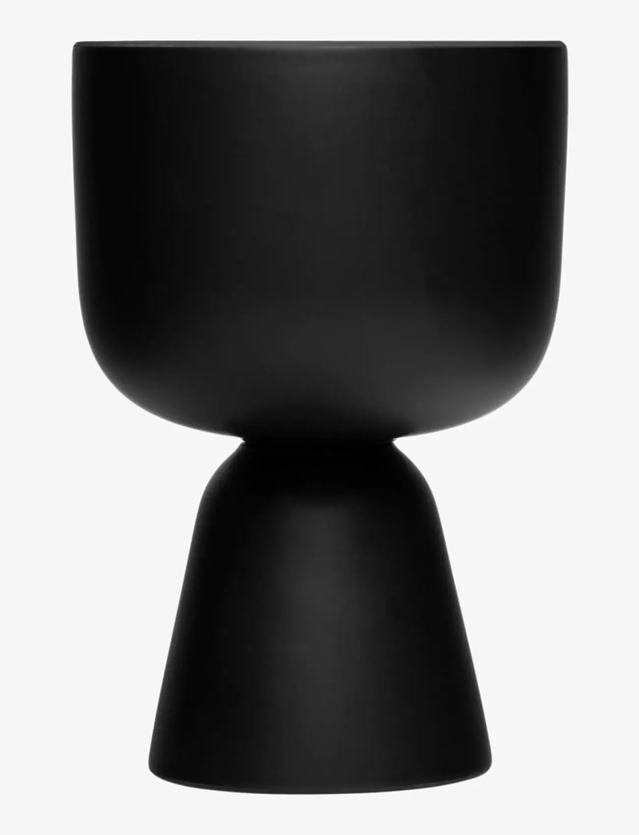 Iittala - Nappula plant pot 230x155 matte black - krukker - matte black - 1