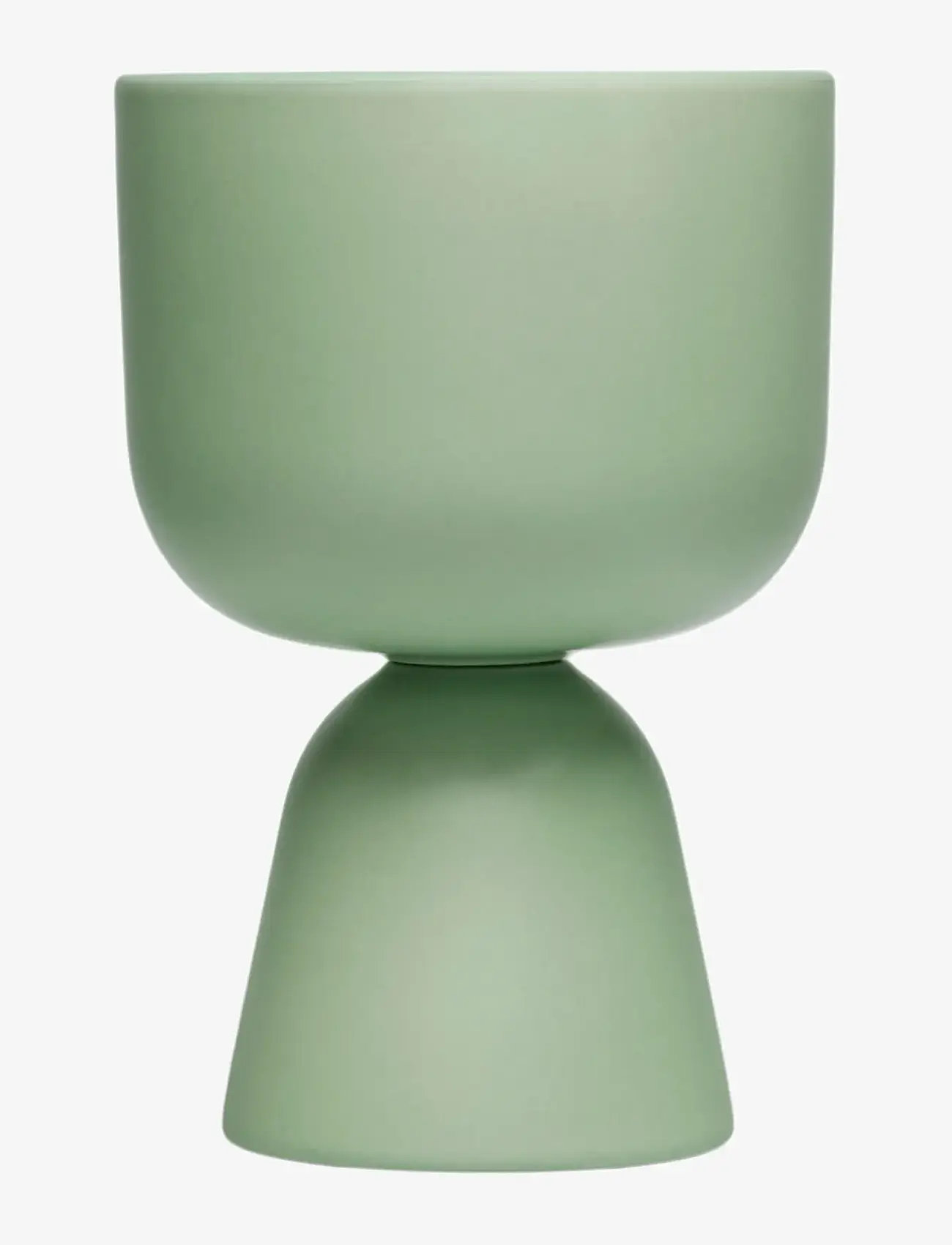 Iittala - Nappula plant pot 190x125mm matte mint green - krukker - matte mint green - 1