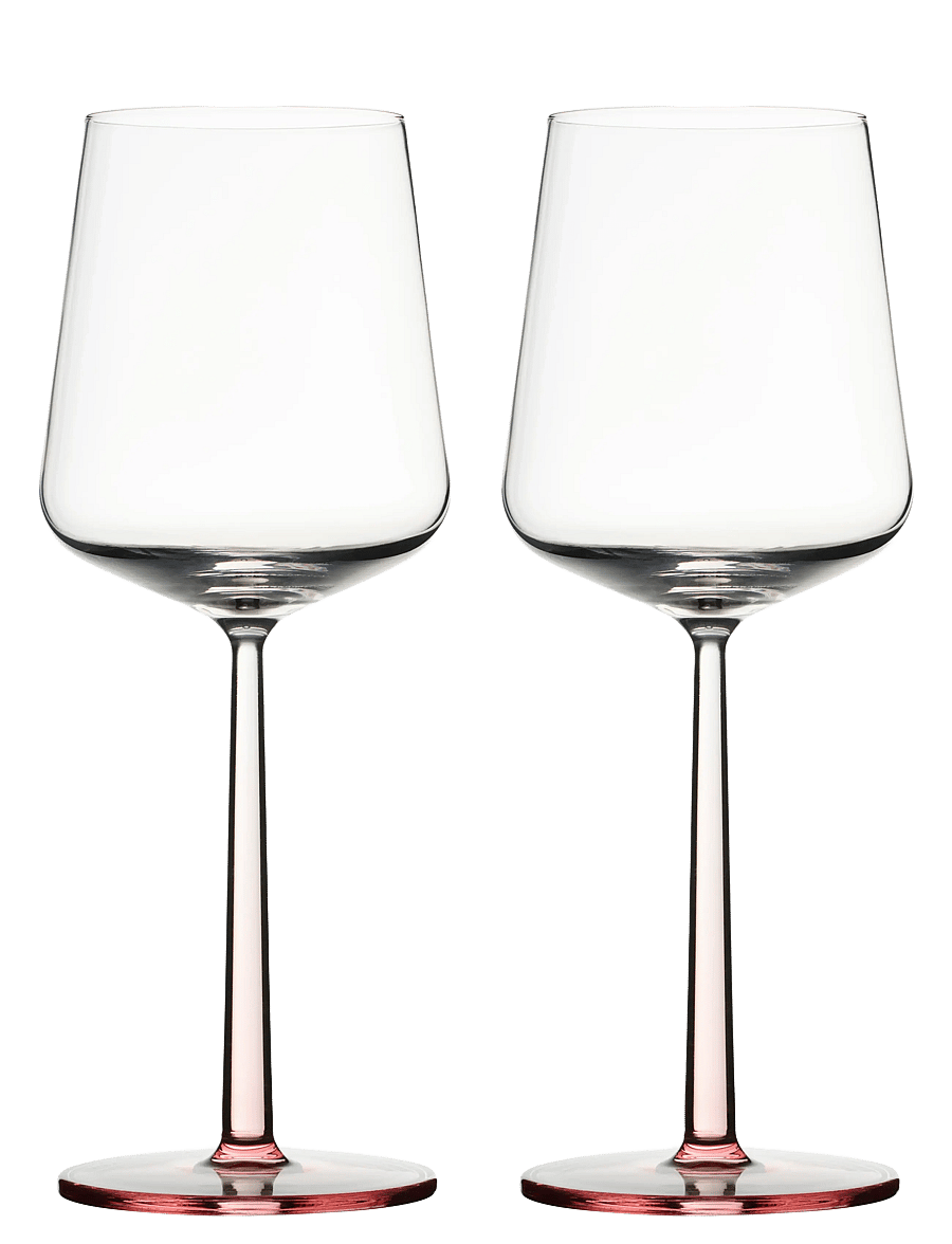 Iittala - Essence red wine glass 45cl rose 2pc - punase veini pokaalid - rose - 1