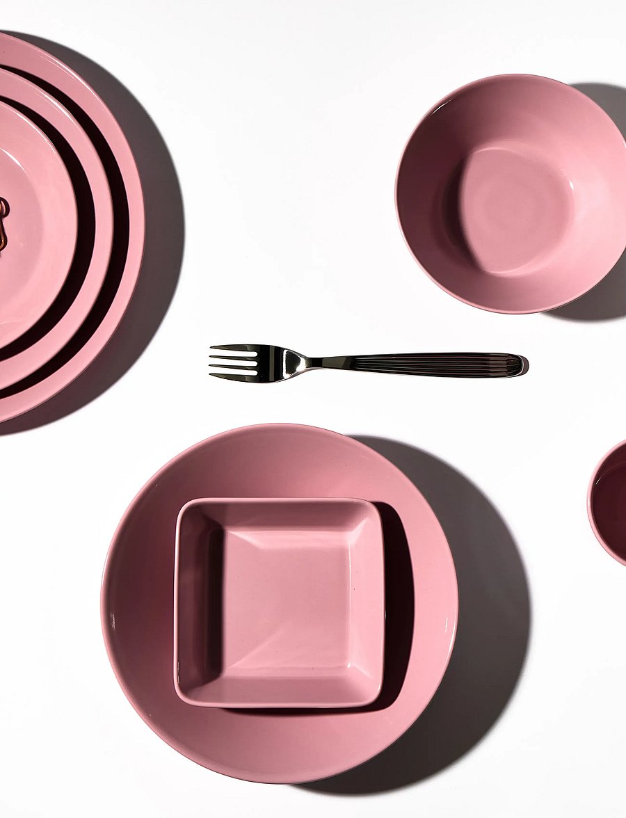 Iittala - Teema plate 26cm rose - lėkštutės - rose - 2