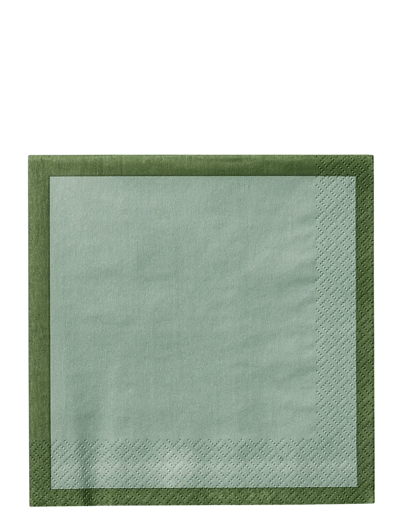Iittala - Iittala napkins 33cm hunter-mint - papierservietten - hunter-mint - 0
