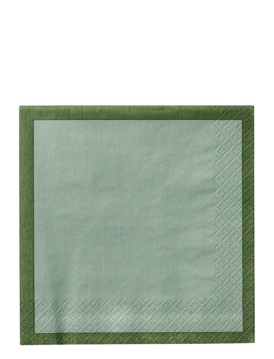 Iittala - Iittala napkins 33cm hunter-mint - pabersalvrätikud - hunter-mint - 0