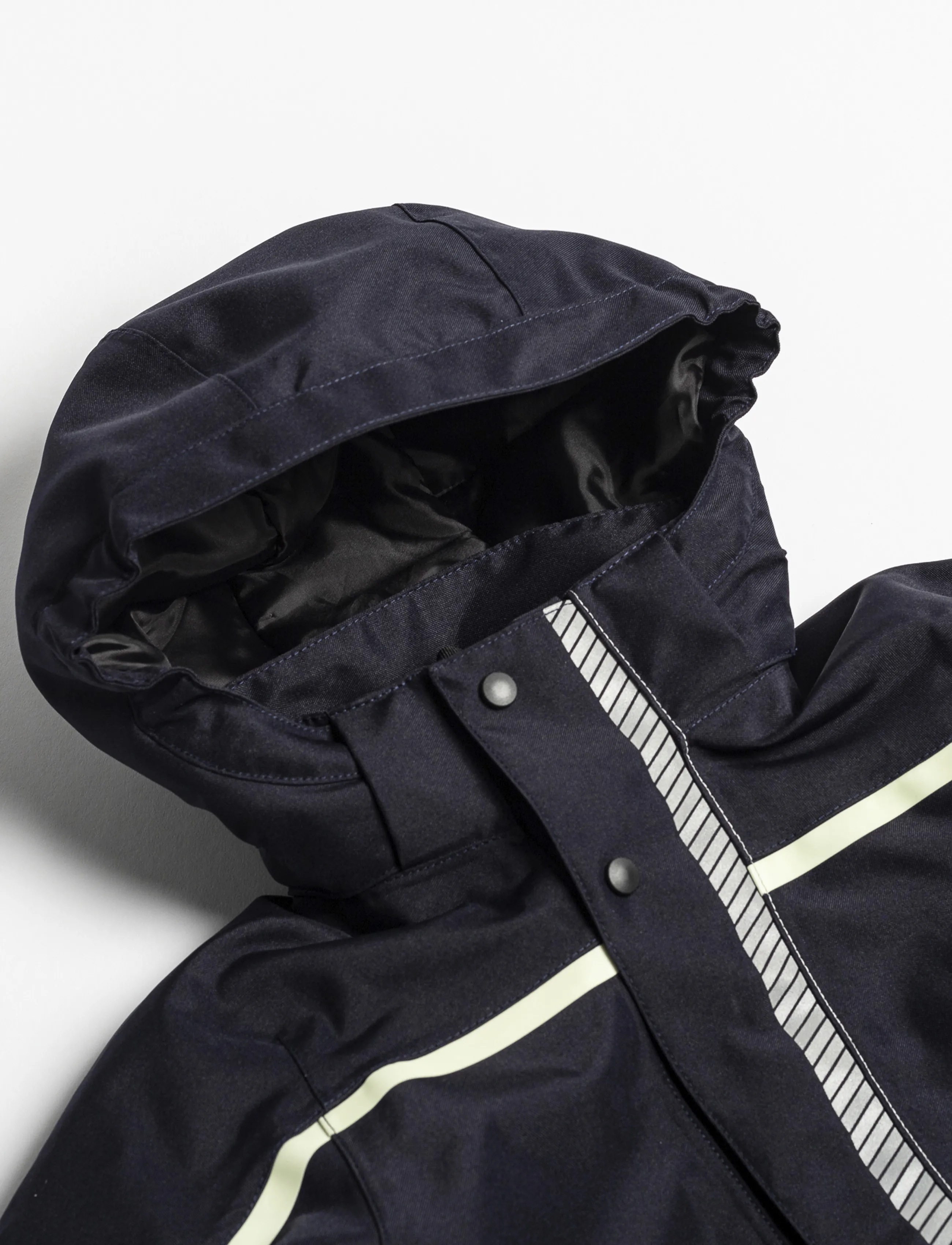 Ildhu - Norly padded winter jacket with reflective details - navy - 4