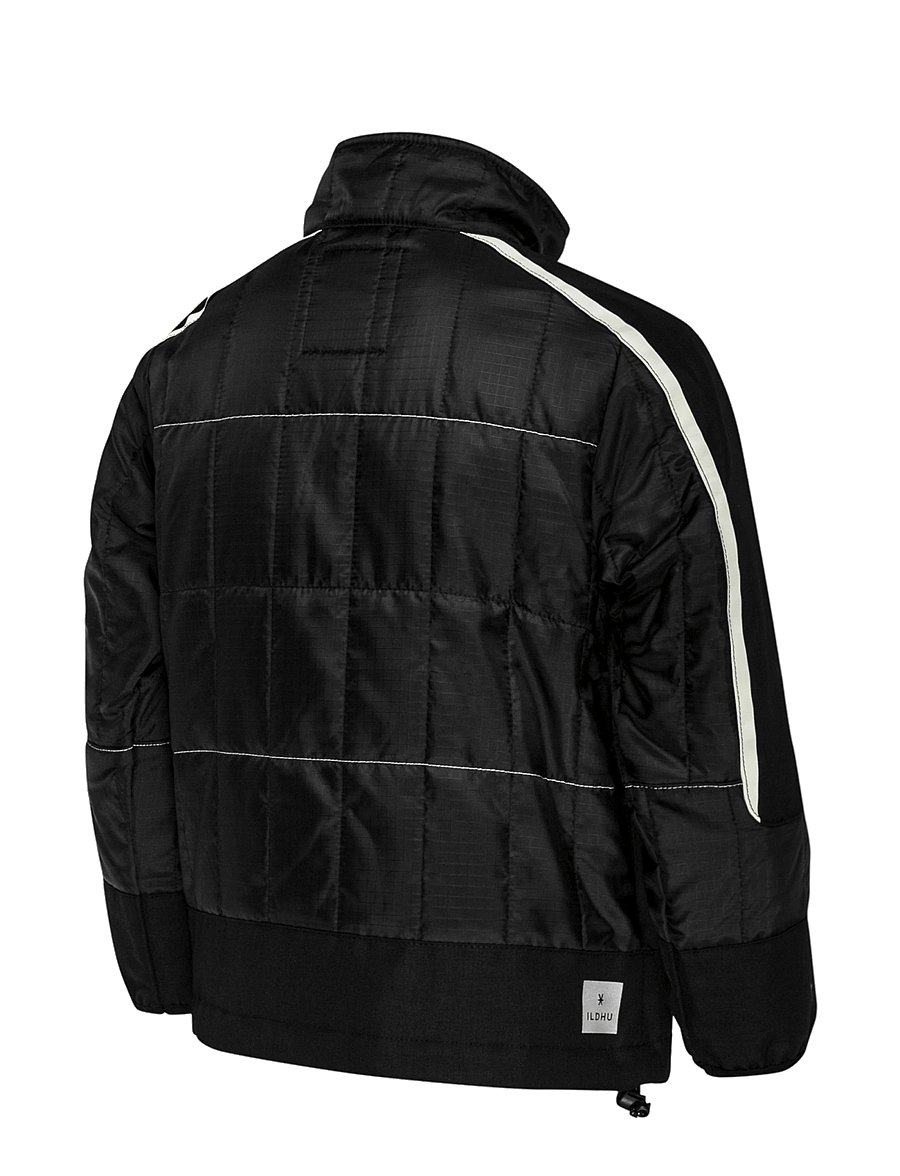 Ildhu - Pep quilted jacket with reflective details - black - 2