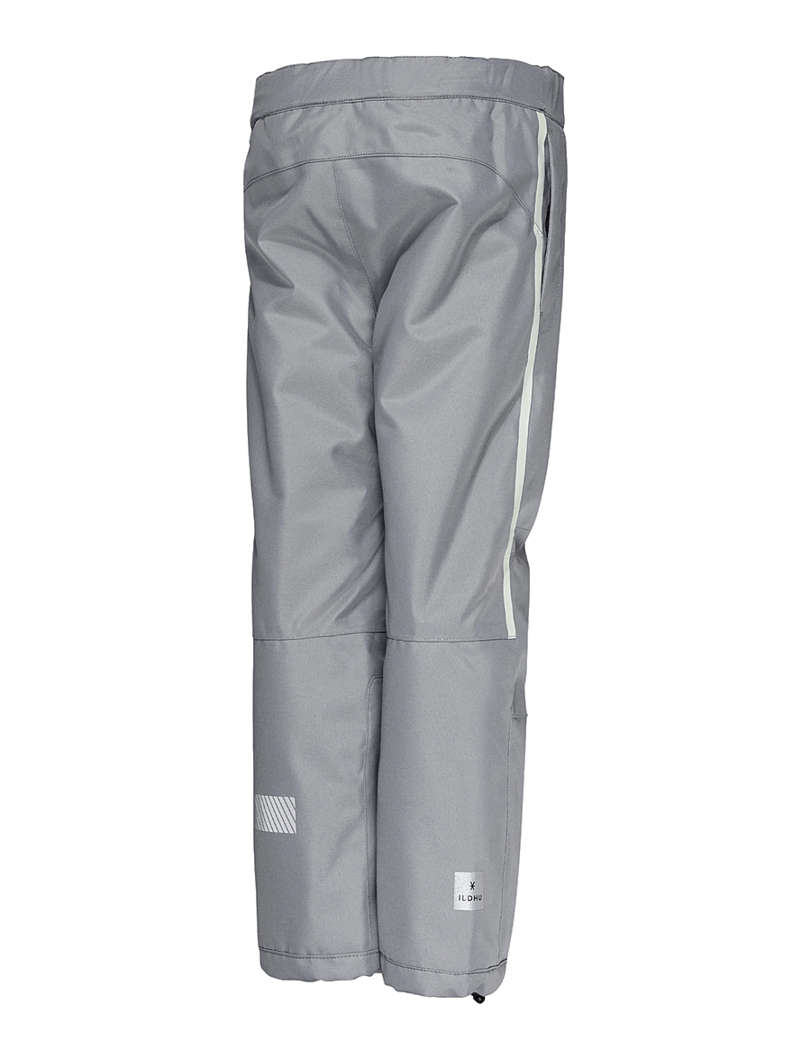 Ildhu - Norly padded winter pants with reflective details - skalbyxor - light grey - 2