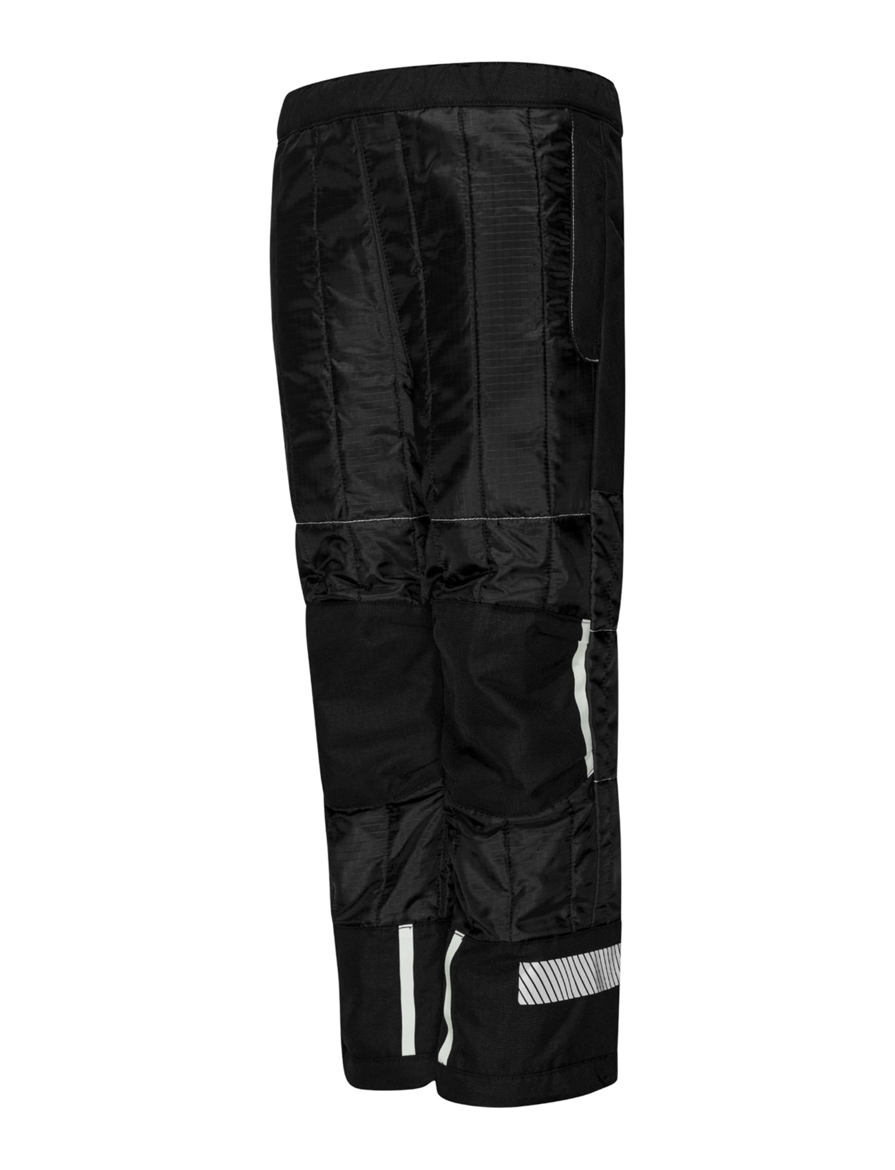 Ildhu Pep quilted pants with reflective details - Overtøj - BLACK / black