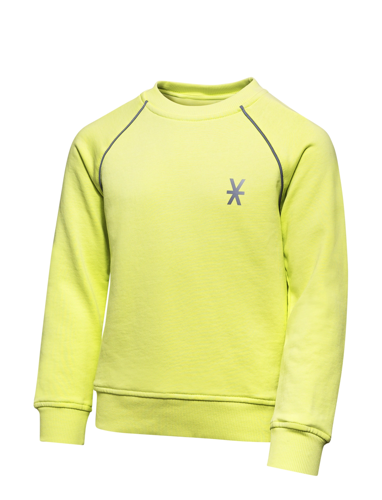 Ildhu Sweatshirt with reflective details - Ildhu - BRIGHT YELLOW / yellow