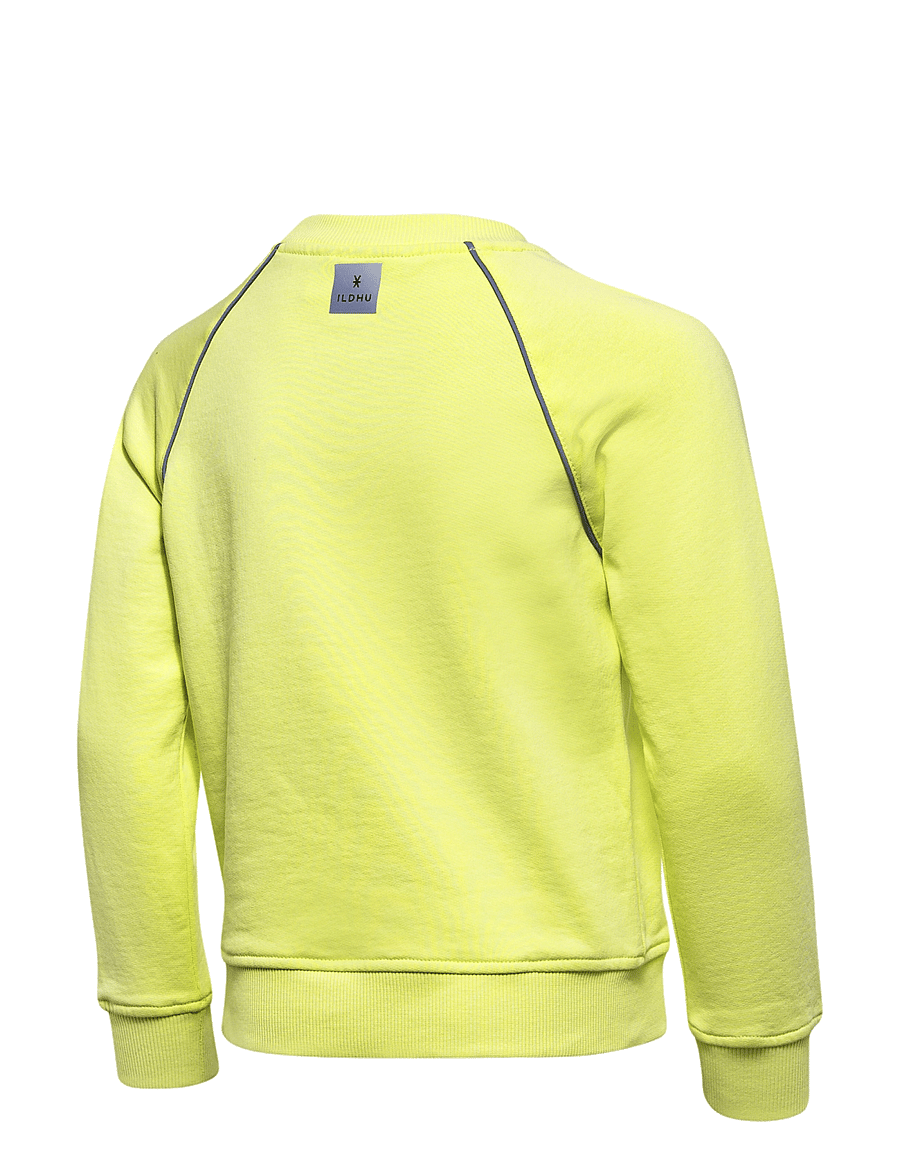 Ildhu - Sweatshirt with reflective details - bright yellow - 2