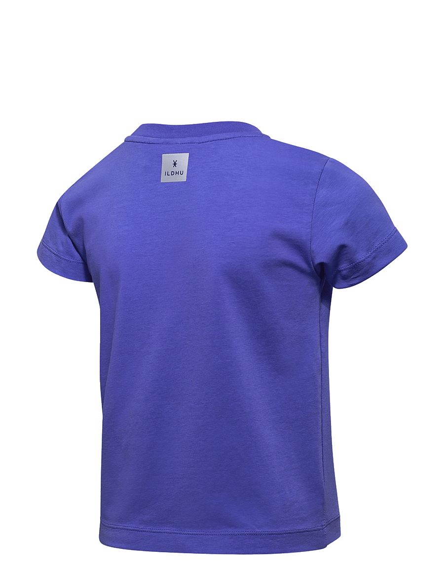 Ildhu - T-shirt with reflective details - bright purple - 2