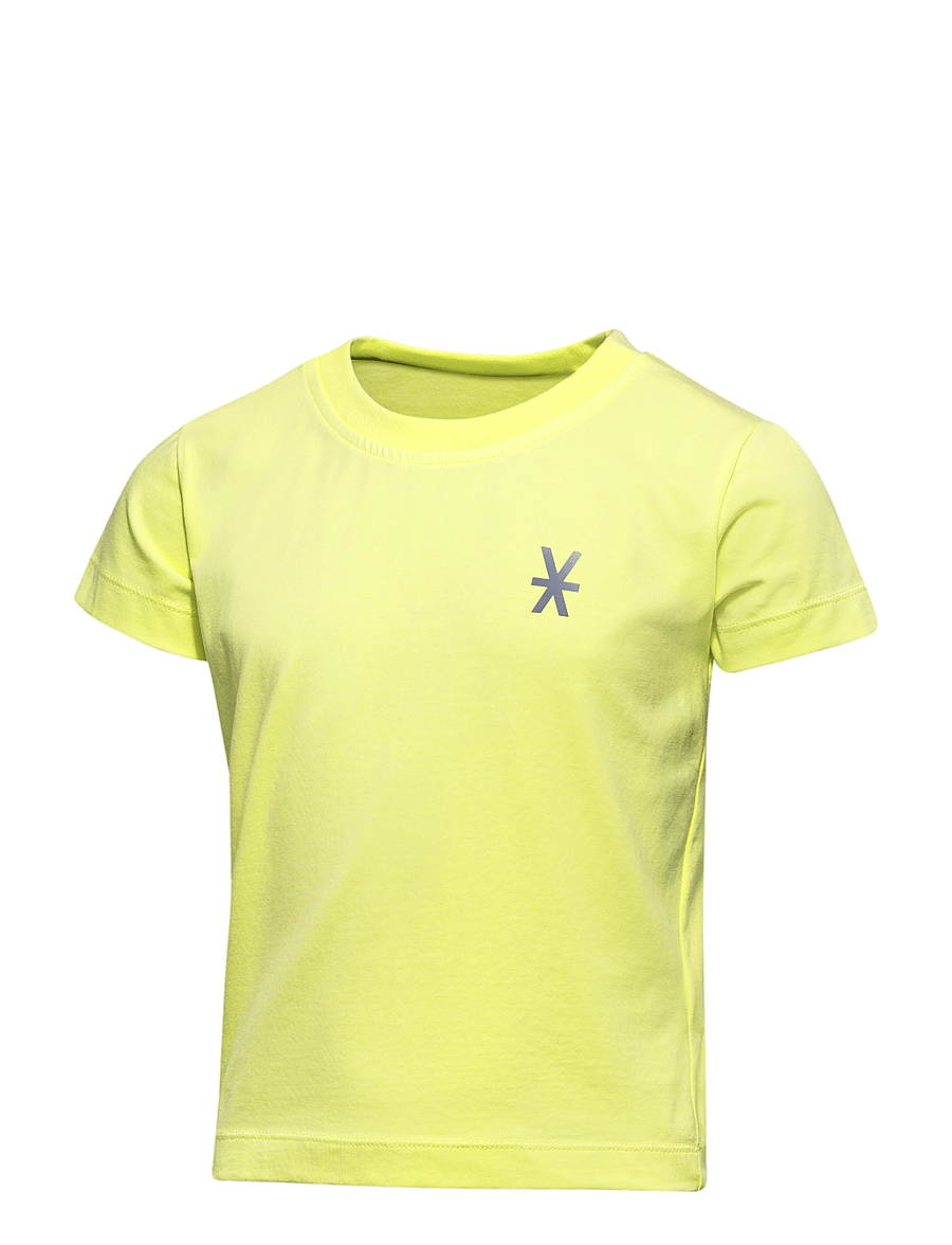 Ildhu - T-shirt with reflective details - bright yellow - 1