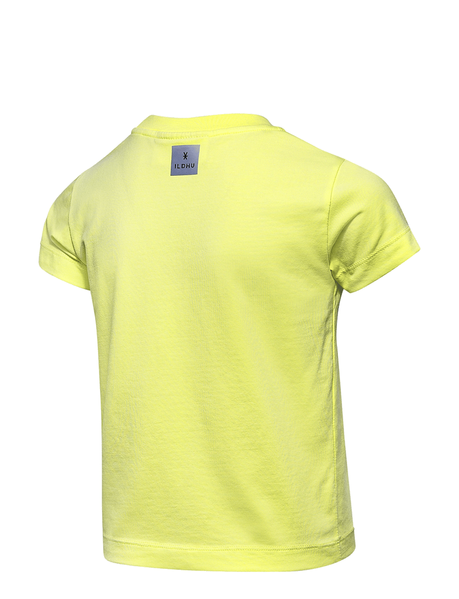 Ildhu - T-shirt with reflective details - bright yellow - 2