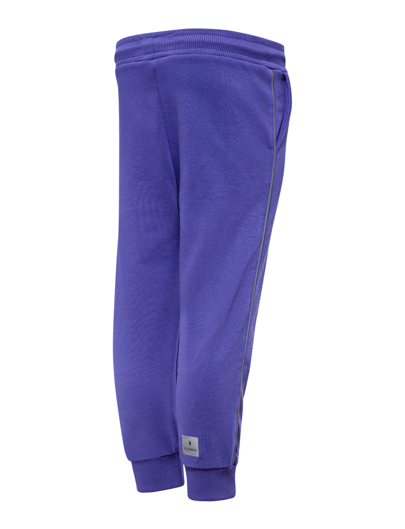Ildhu - sweatpants with reflective details - bright purple - 2