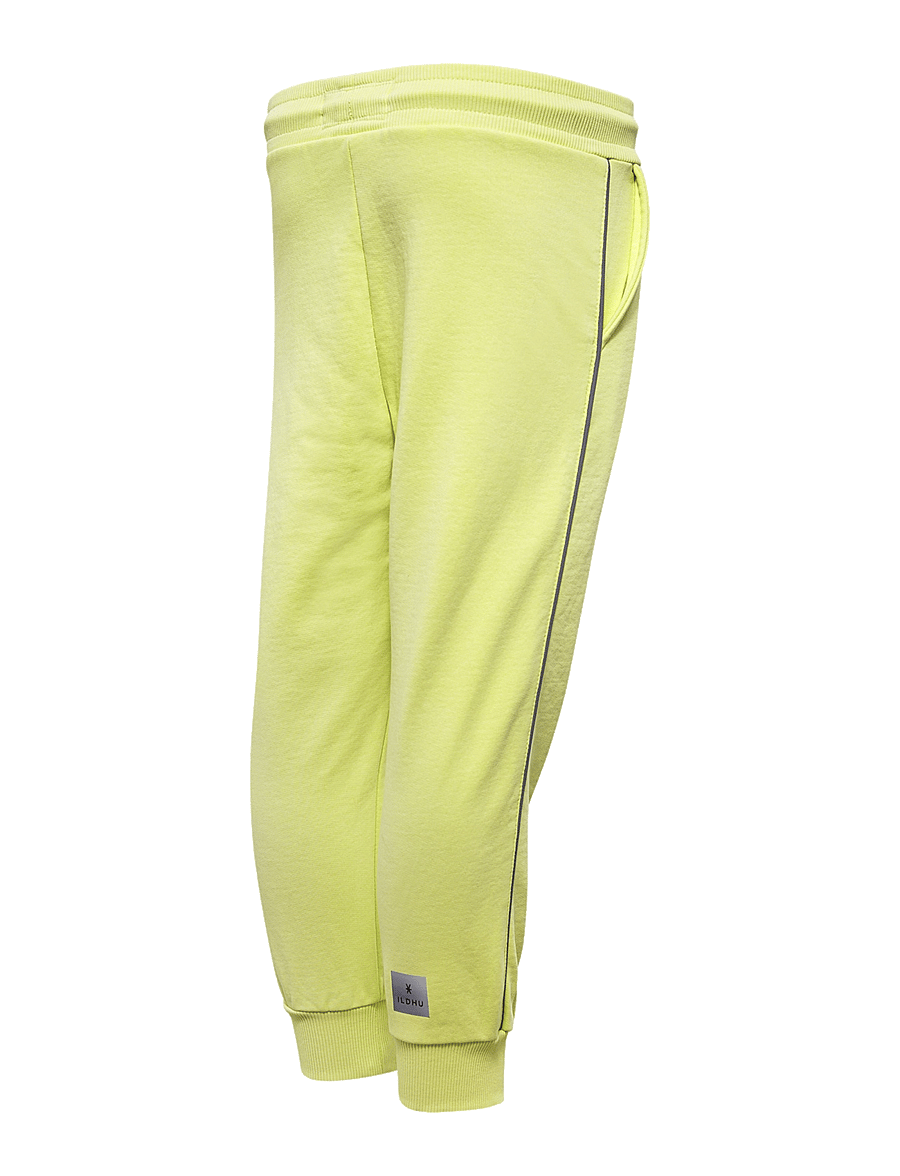 Ildhu - sweatpants with reflective details - bright yellow - 2