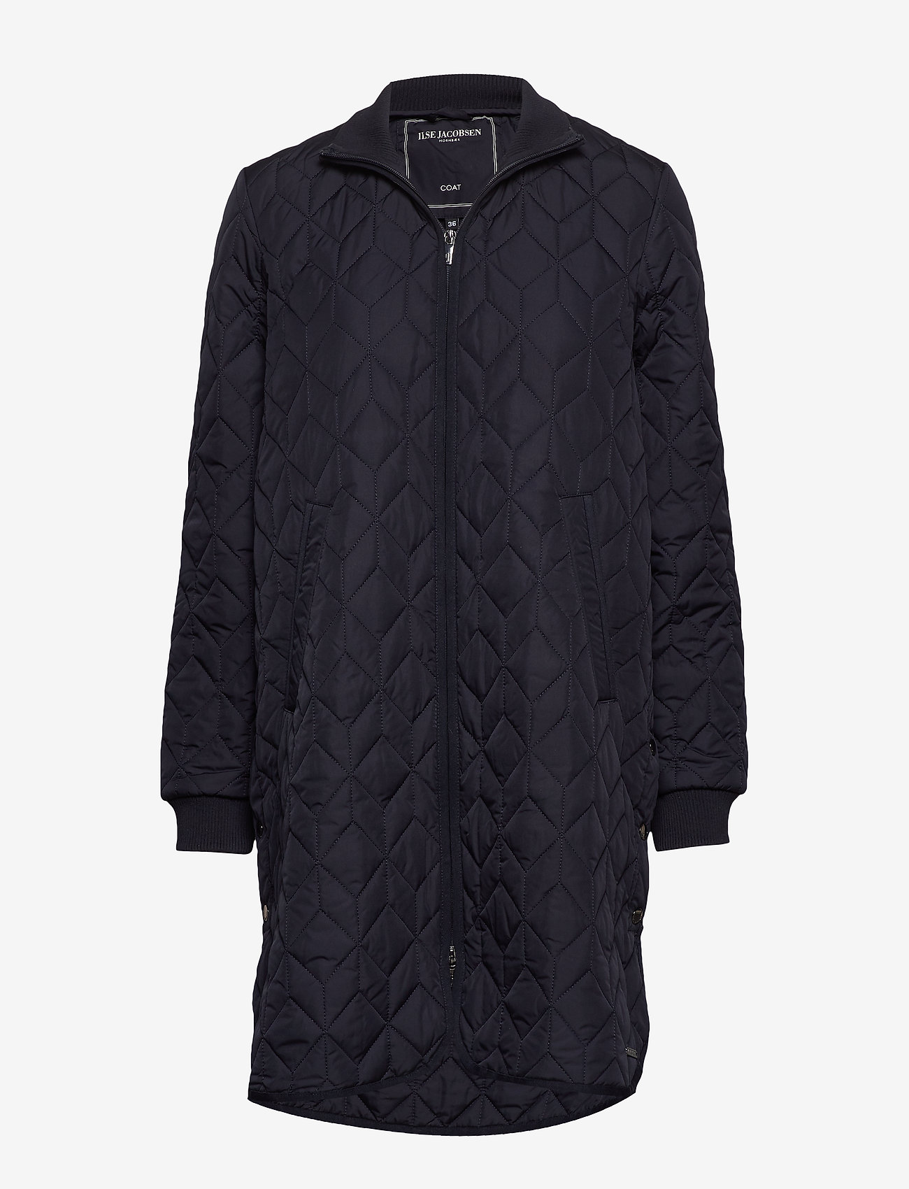 Ilse Jacobsen - Padded Quilt Coat - frühlingsjacken - dark indigo - 1