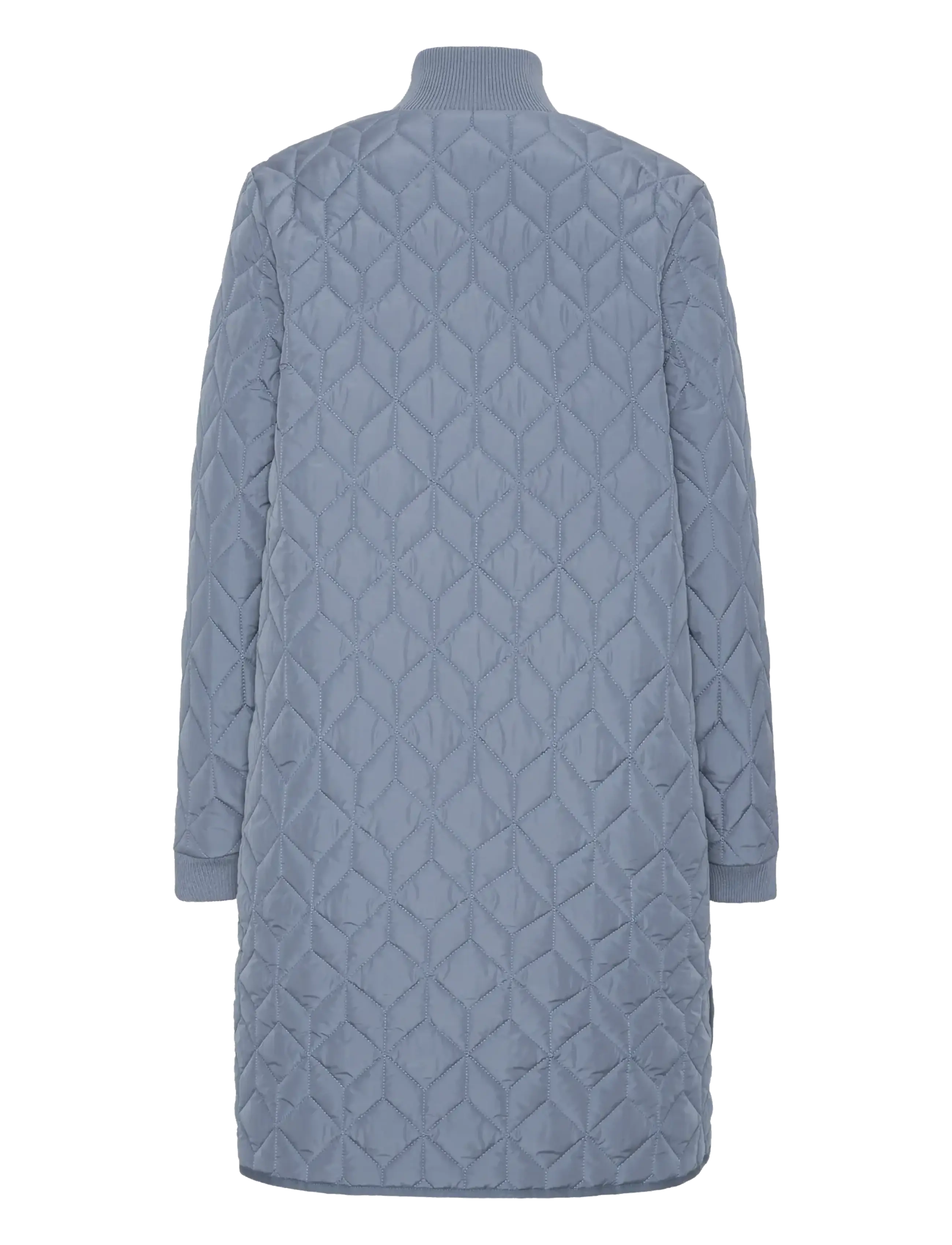 Ilse Jacobsen - Padded Quilt Coat - kurtki wiosenne - grey blue - 2