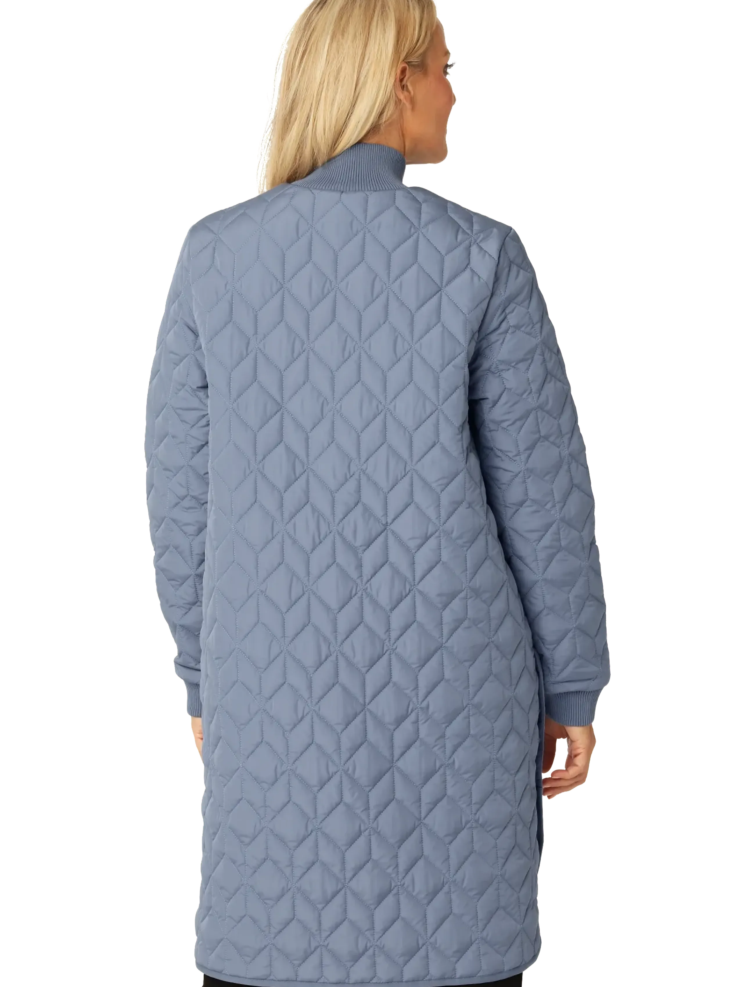 Ilse Jacobsen - Padded Quilt Coat - kurtki wiosenne - grey blue - 5