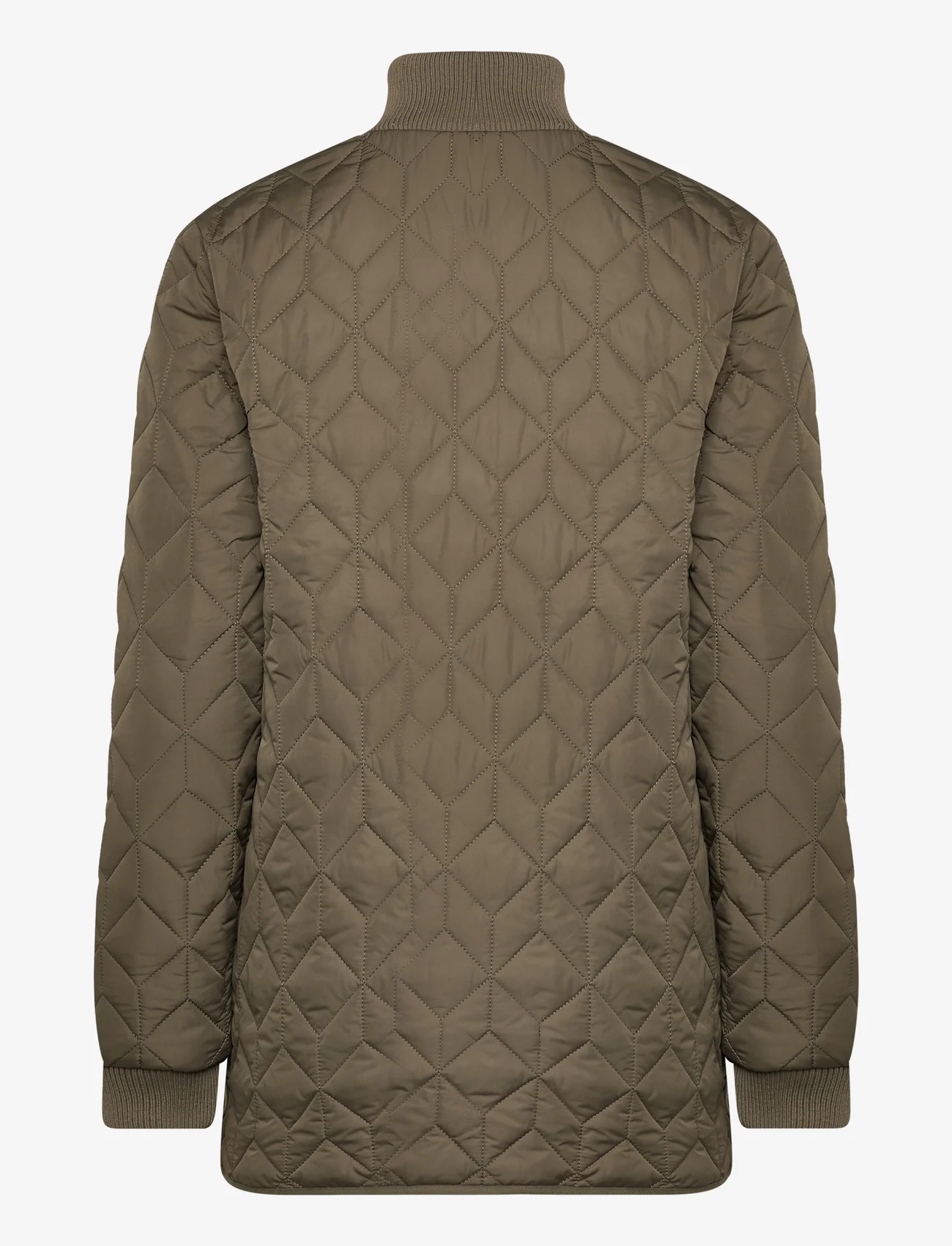 Ilse Jacobsen - Quilt Jacket - spring jackets - army - 1
