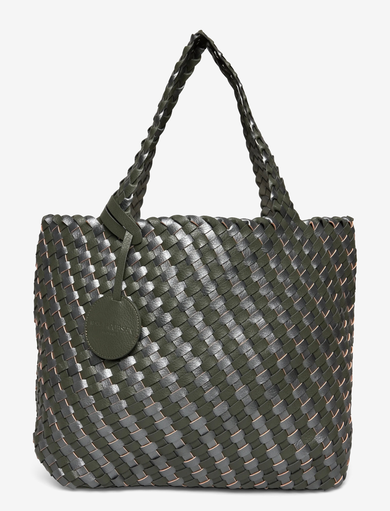 Ilse Jacobsen - BAG06C - shoppingväskor - army gun metal - 0