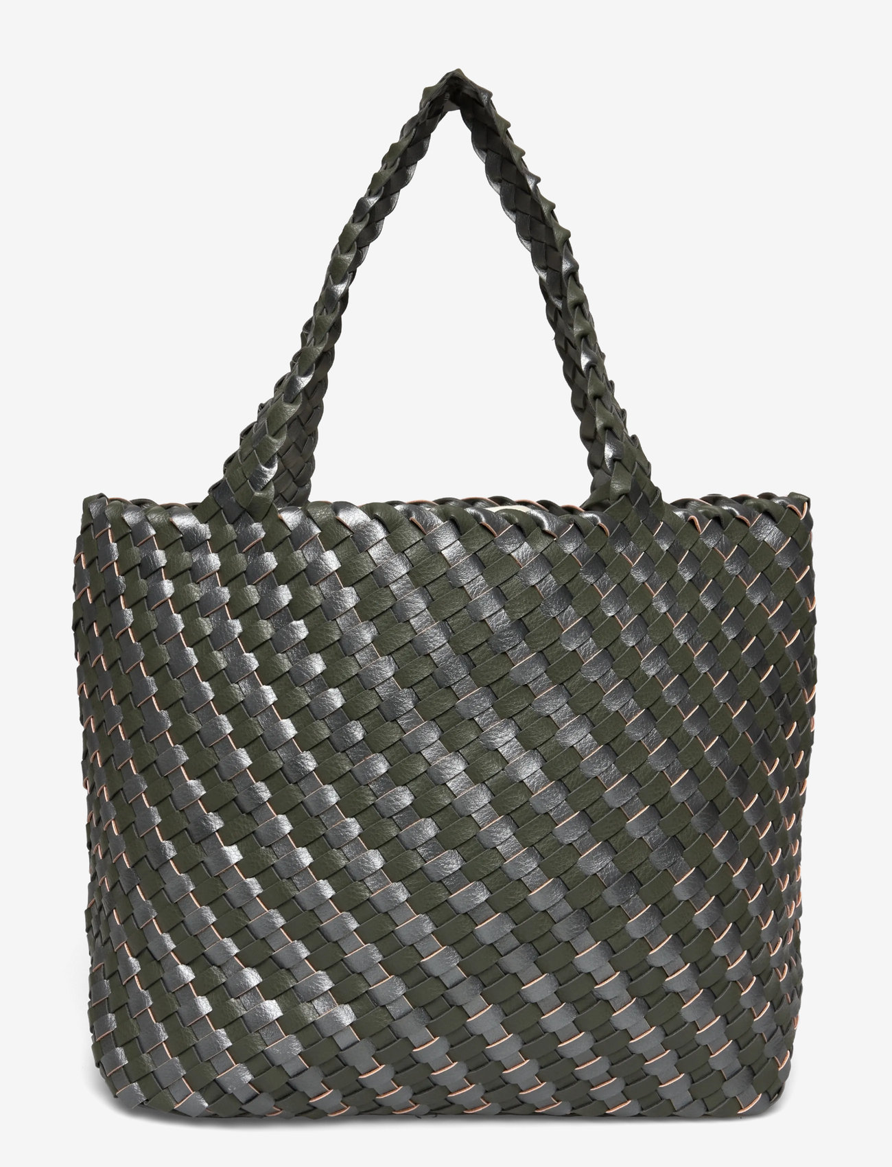 Ilse Jacobsen - BAG06C - shoppingväskor - army gun metal - 1