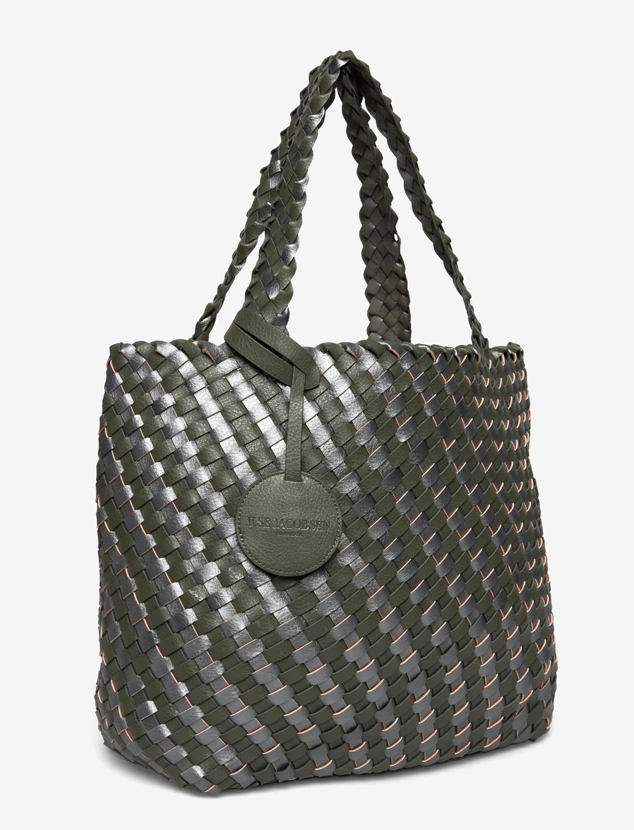 Ilse Jacobsen - BAG06C - shoppingväskor - army gun metal - 2