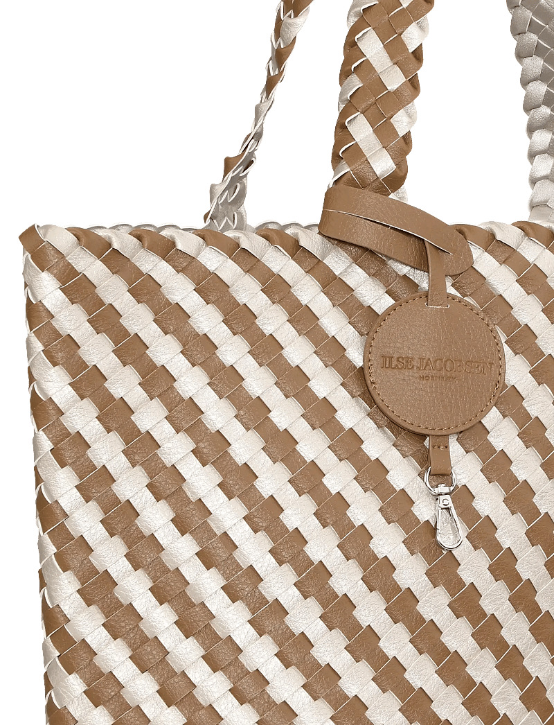 Ilse Jacobsen - BAG06CMAXI - shoppers - goldy sand dollar metallic - 5
