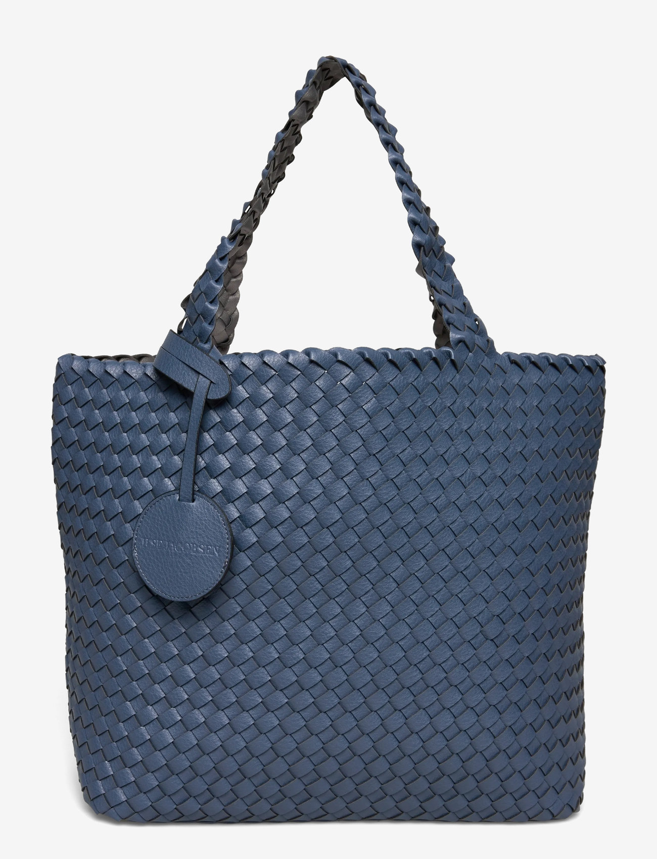Ilse Jacobsen - BAG08 - shoppers - orion blue antique silver - 0
