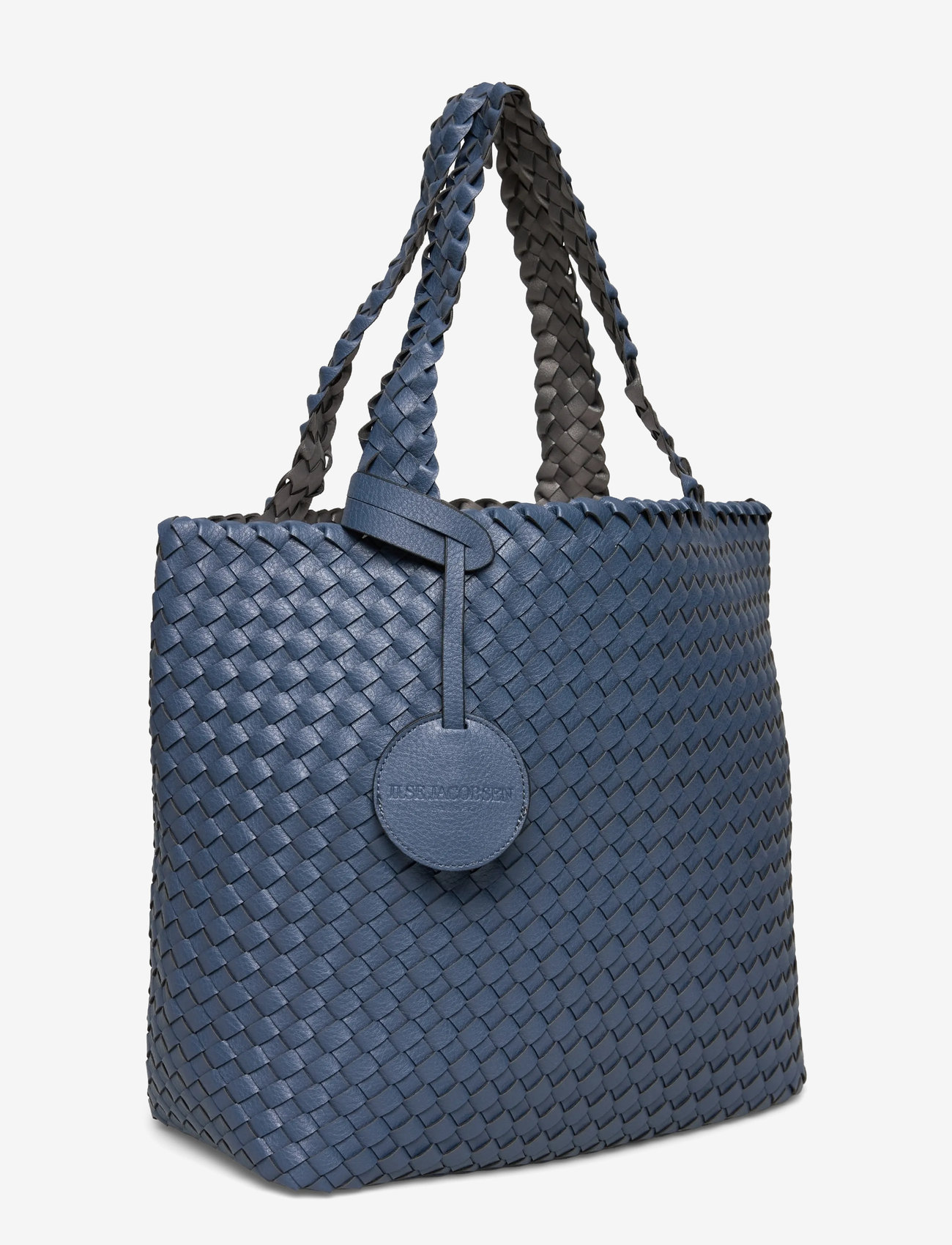 Ilse Jacobsen - BAG08 - shoppers - orion blue antique silver - 2