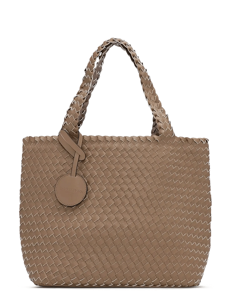 Ilse Jacobsen - BAG08 - shoppers - mocca metallic mocca - 1