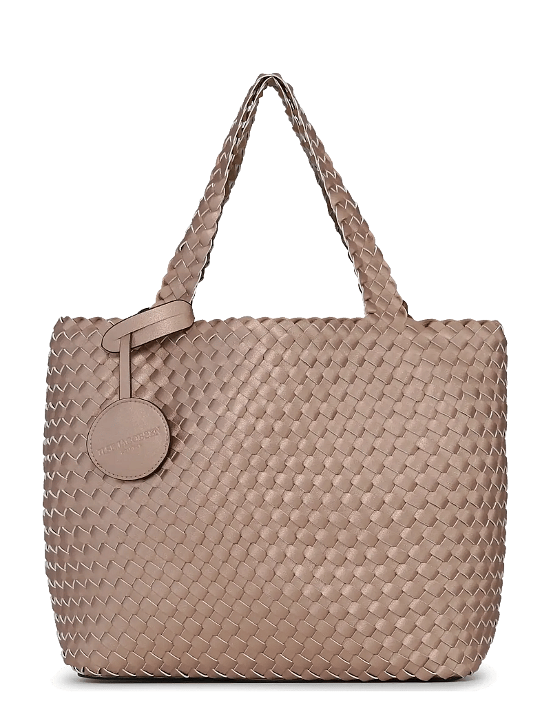 Ilse Jacobsen - BAG08 - shoppers - mocca metallic mocca - 2