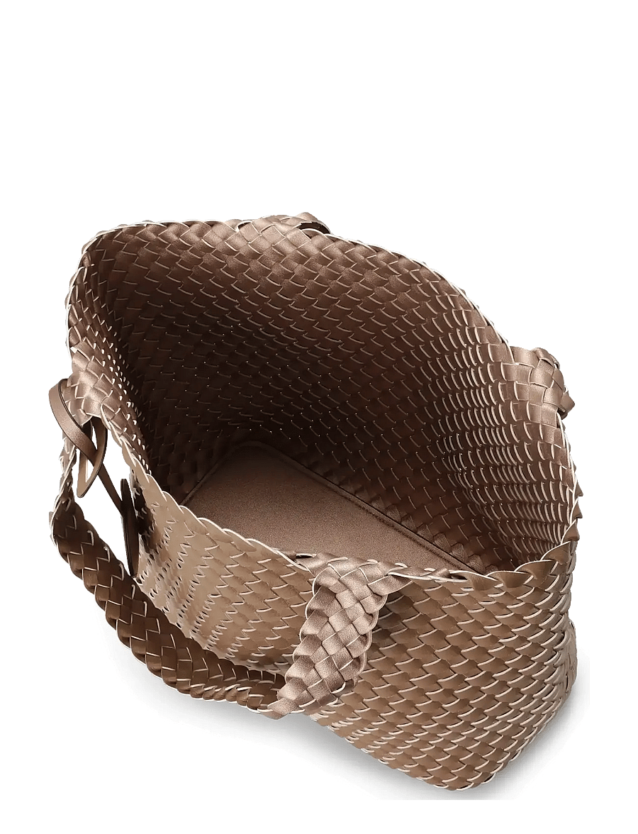 Ilse Jacobsen - BAG08 - shoppere - mocca metallic mocca - 4