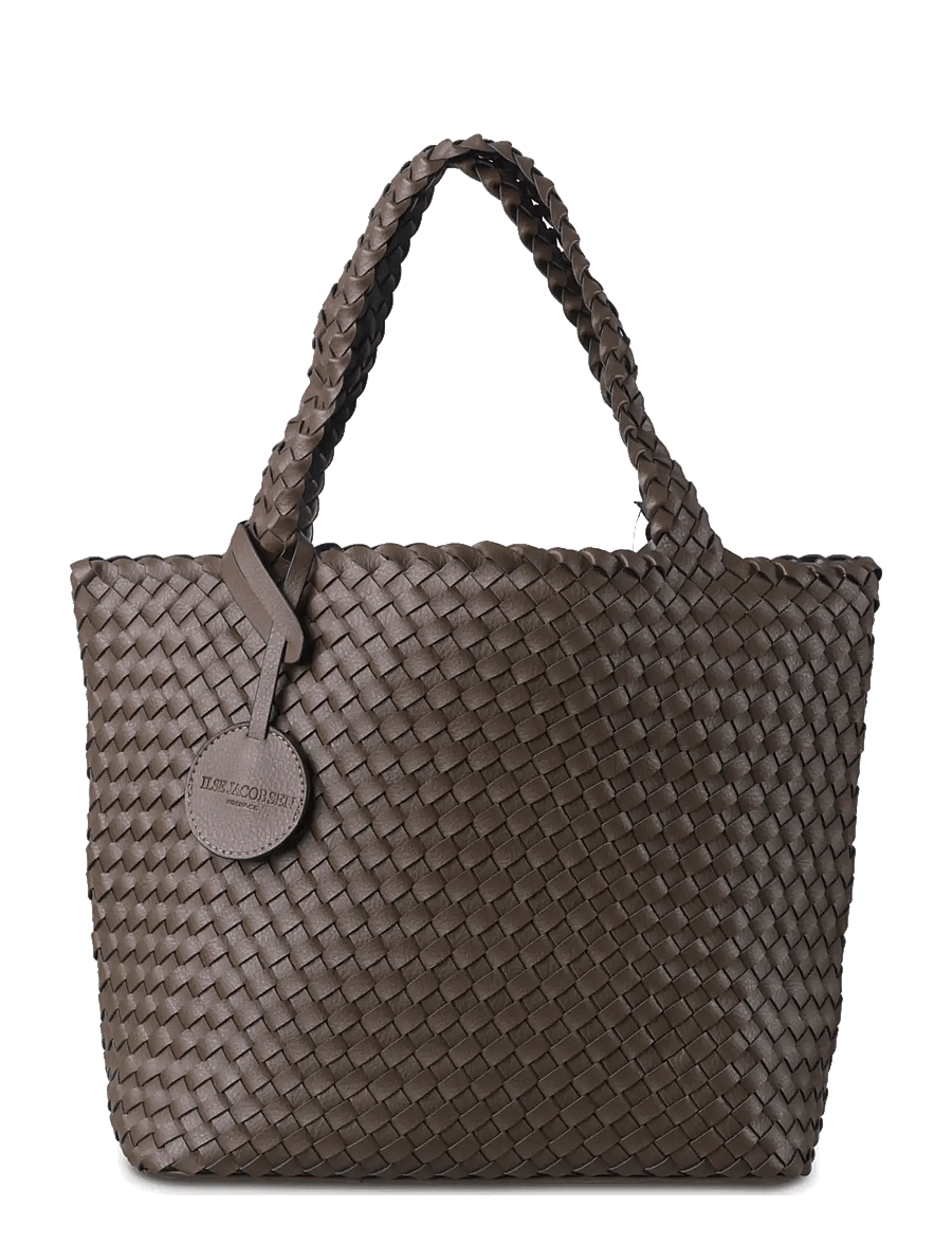 Ilse Jacobsen - BAG08 - shoppingväskor - nut gun metal - 2