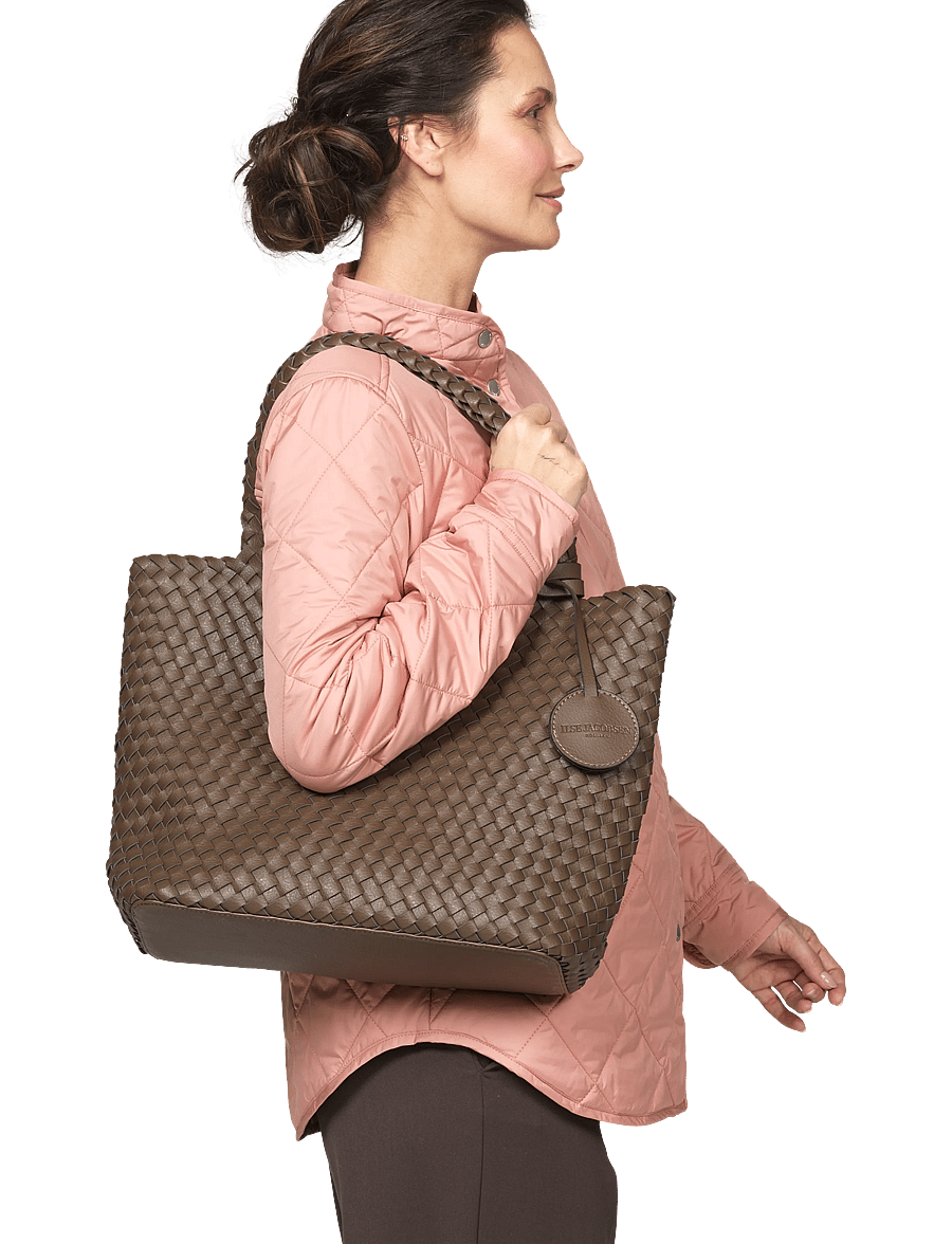 Ilse Jacobsen - BAG08 - shoppingväskor - nut gun metal - 0