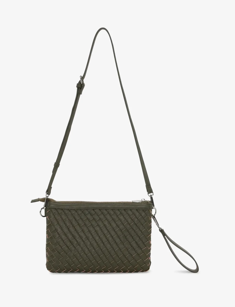 Ilse Jacobsen - BRAIDED - crossbody bags - army - 2