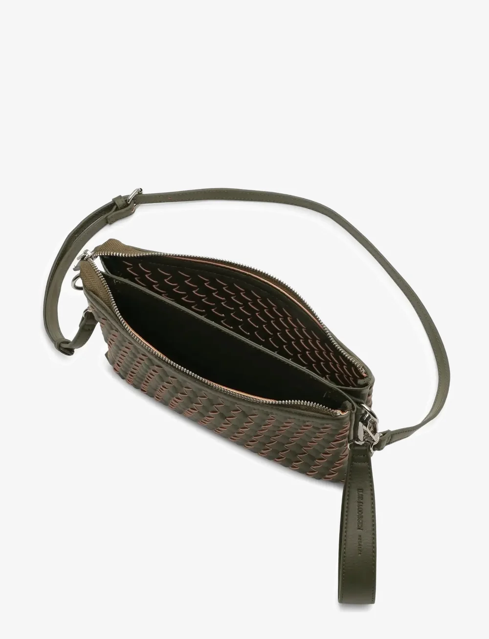 Ilse Jacobsen - BRAIDED - crossbody bags - army - 3